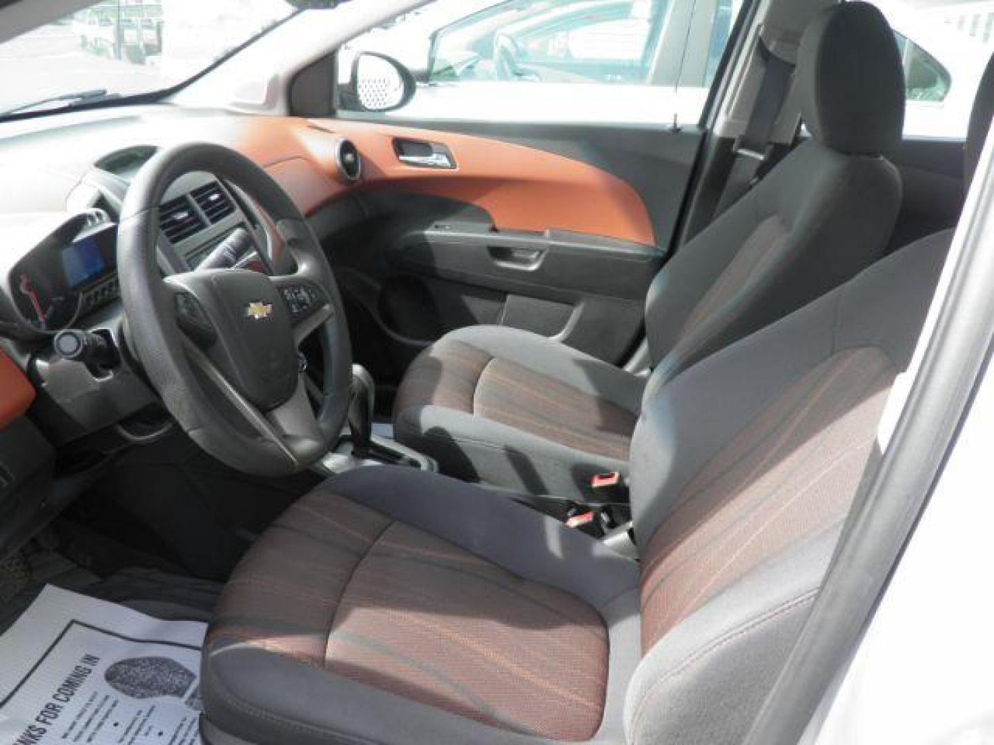 2014 Silver Chevrolet Sonic LT Auto Sedan (1G1JC5SH2E4) with an 1.8L I4 engine, AT transmission, located at 19521 New George's Creek Rd SW, Barton, MD, 21521, (301) 463-2404, 39.524323, -79.017906 - Photo#0