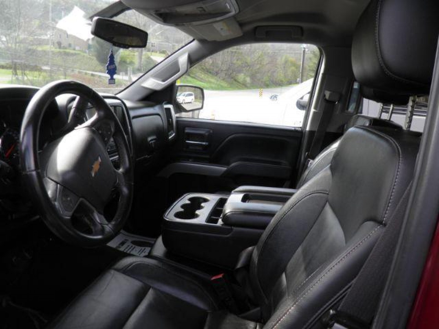 2014 RED Chevrolet Silverado 1500 2LT (1GCVKREC9EZ) with an 5.3L V8 engine, located at 15520 McMullen Hwy SW, Belair, MD, 21502, (301) 729-3700, 39.581375, -78.846451 - Photo#1