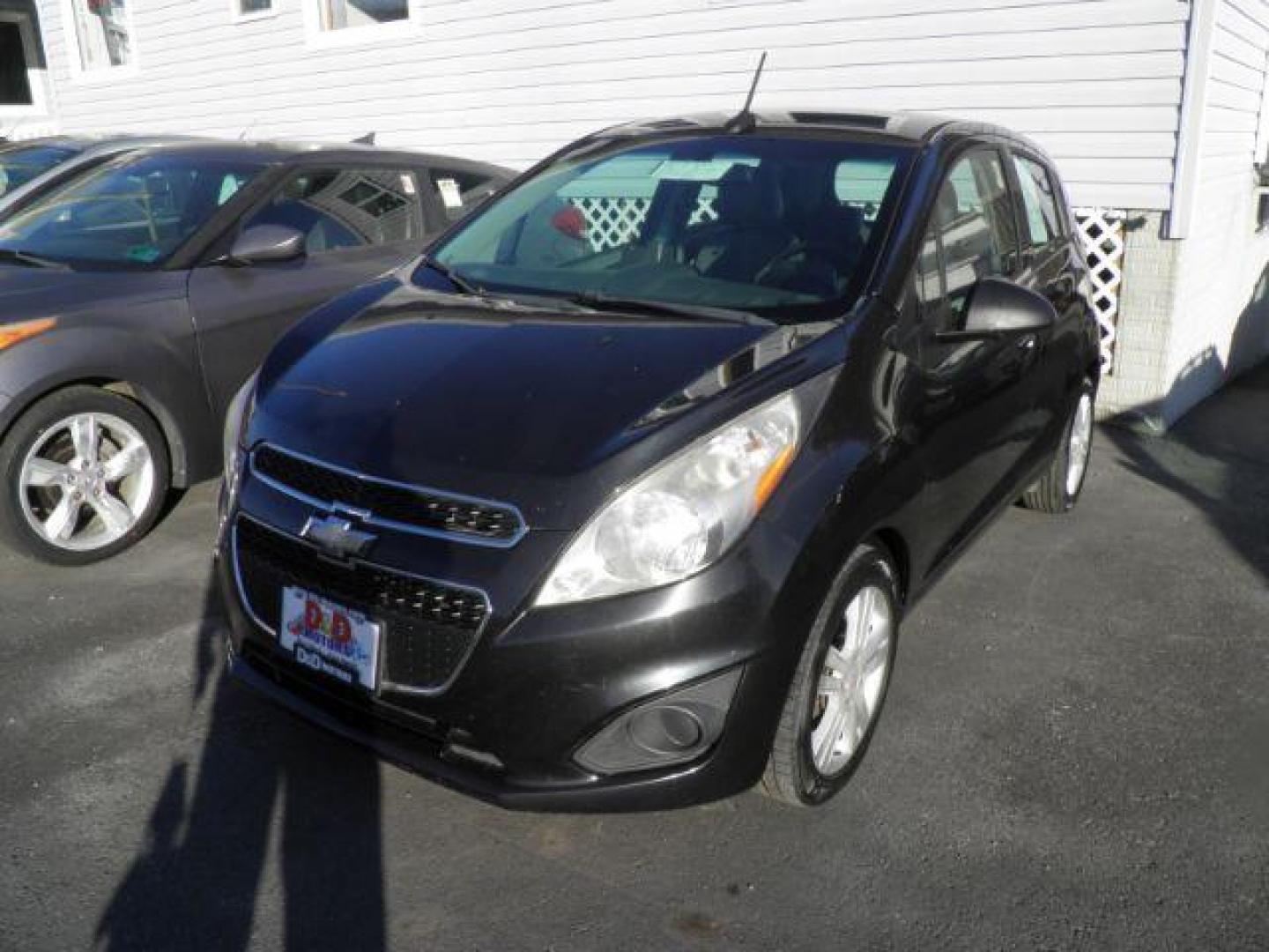 2014 Black Chevrolet Spark 1LT Auto (KL8CD6S96EC) with an 1.2L I4 engine, AT transmission, located at 15520 McMullen Hwy SW, Belair, MD, 21502, (301) 729-3700, 39.581375, -78.846451 - Photo#0