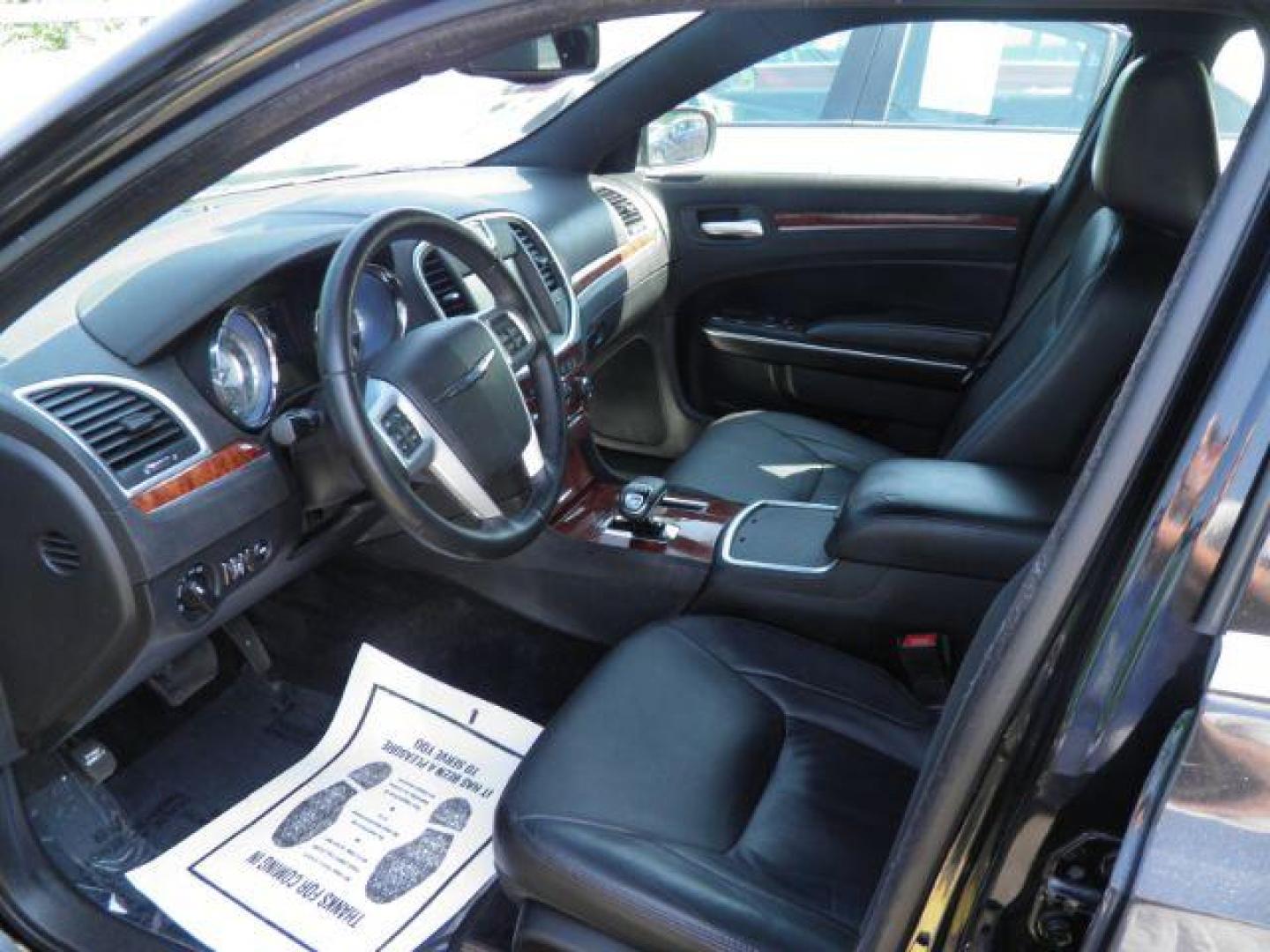 2014 Black Chrysler 300 C (2C3CCAAG8EH) with an 3.6L V6 engine, AT transmission, located at 15520 McMullen Hwy SW, Belair, MD, 21502, (301) 729-3700, 39.581375, -78.846451 - Photo#1