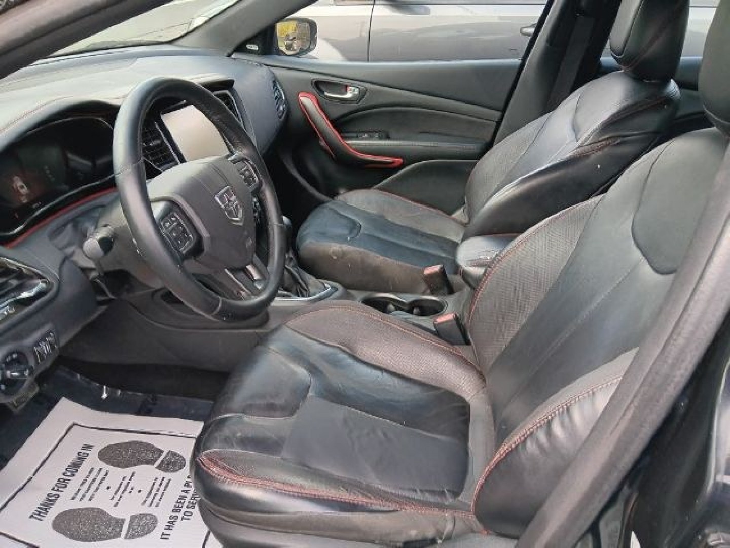 2014 BLACK DODGE DART GT (1C3CDFEB7ED) with an 2.4L L4 engine, AT transmission, located at 15520 McMullen Hwy SW, Belair, MD, 21502, (301) 729-3700, 39.581375, -78.846451- Photo#1