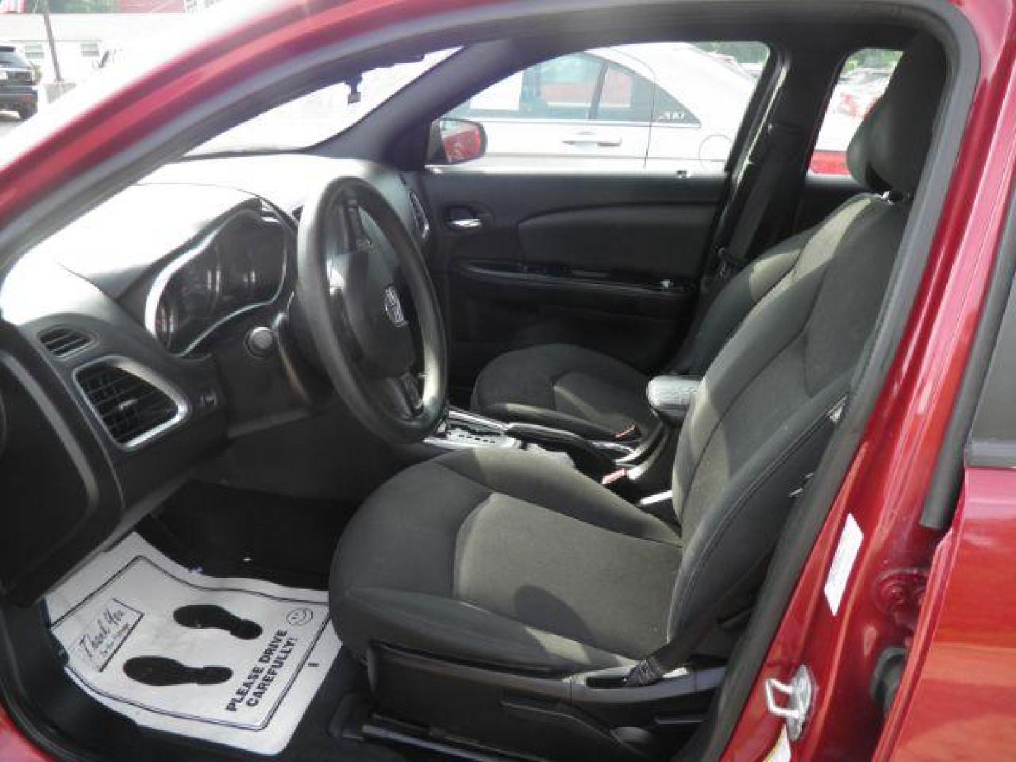 2014 Red Dodge Avenger SE (1C3CDZAB6EN) with an 3.6L V6 engine, located at 19521 New George's Creek Rd SW, Barton, MD, 21521, (301) 463-2404, 39.524323, -79.017906 - Photo#1