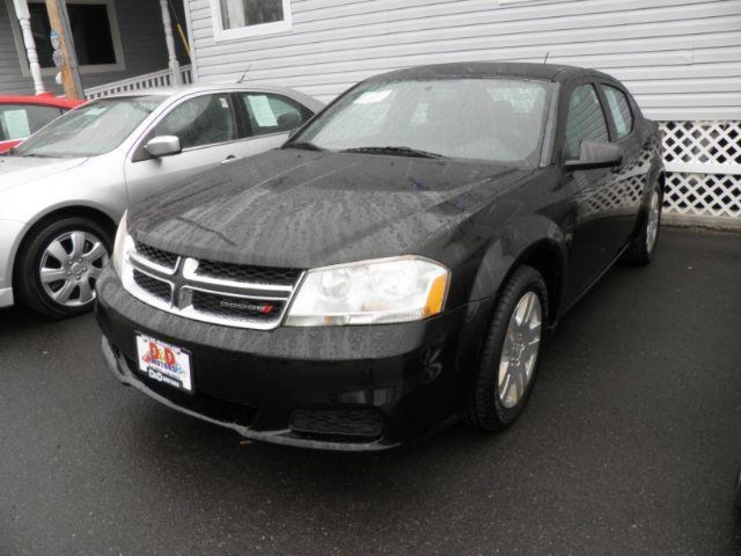2014 BLACK Dodge Avenger SE (1C3CDZAB7EN) with an 2.4L L4 engine, AT transmission, located at 15520 McMullen Hwy SW, Belair, MD, 21502, (301) 729-3700, 39.581375, -78.846451 - Photo#0