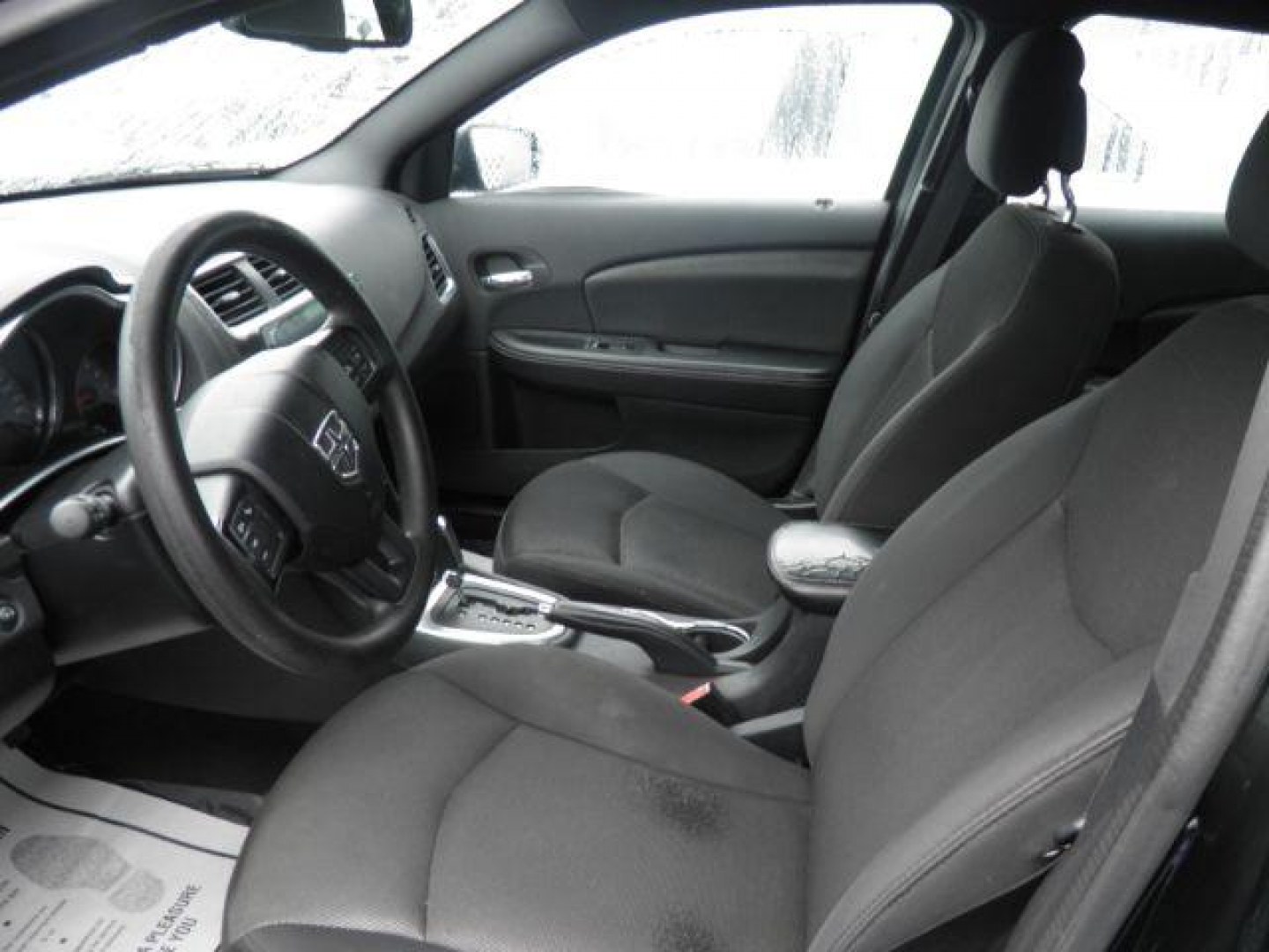2014 BLACK Dodge Avenger SE (1C3CDZAB7EN) with an 2.4L L4 engine, AT transmission, located at 15520 McMullen Hwy SW, Belair, MD, 21502, (301) 729-3700, 39.581375, -78.846451 - Photo#1