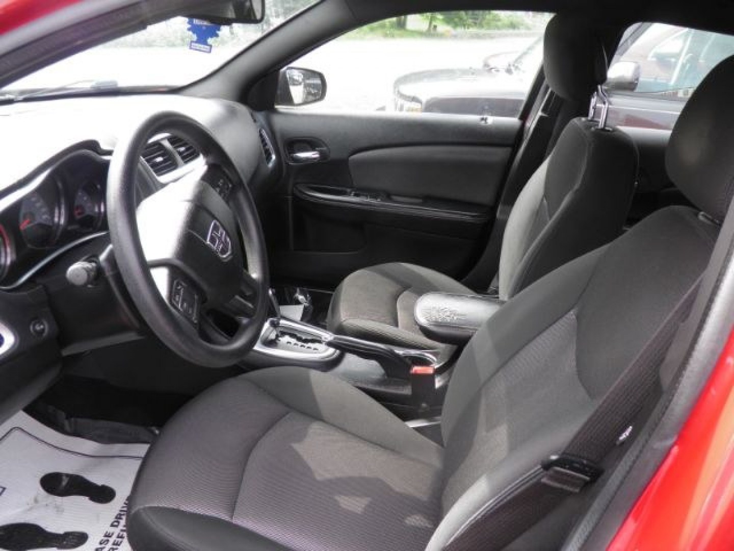 2014 RED Dodge Avenger SE (1C3CDZAB7EN) with an 2.4L L4 engine, AT transmission, located at 19521 New George's Creek Rd SW, Barton, MD, 21521, (301) 463-2404, 39.524323, -79.017906- Photo#1