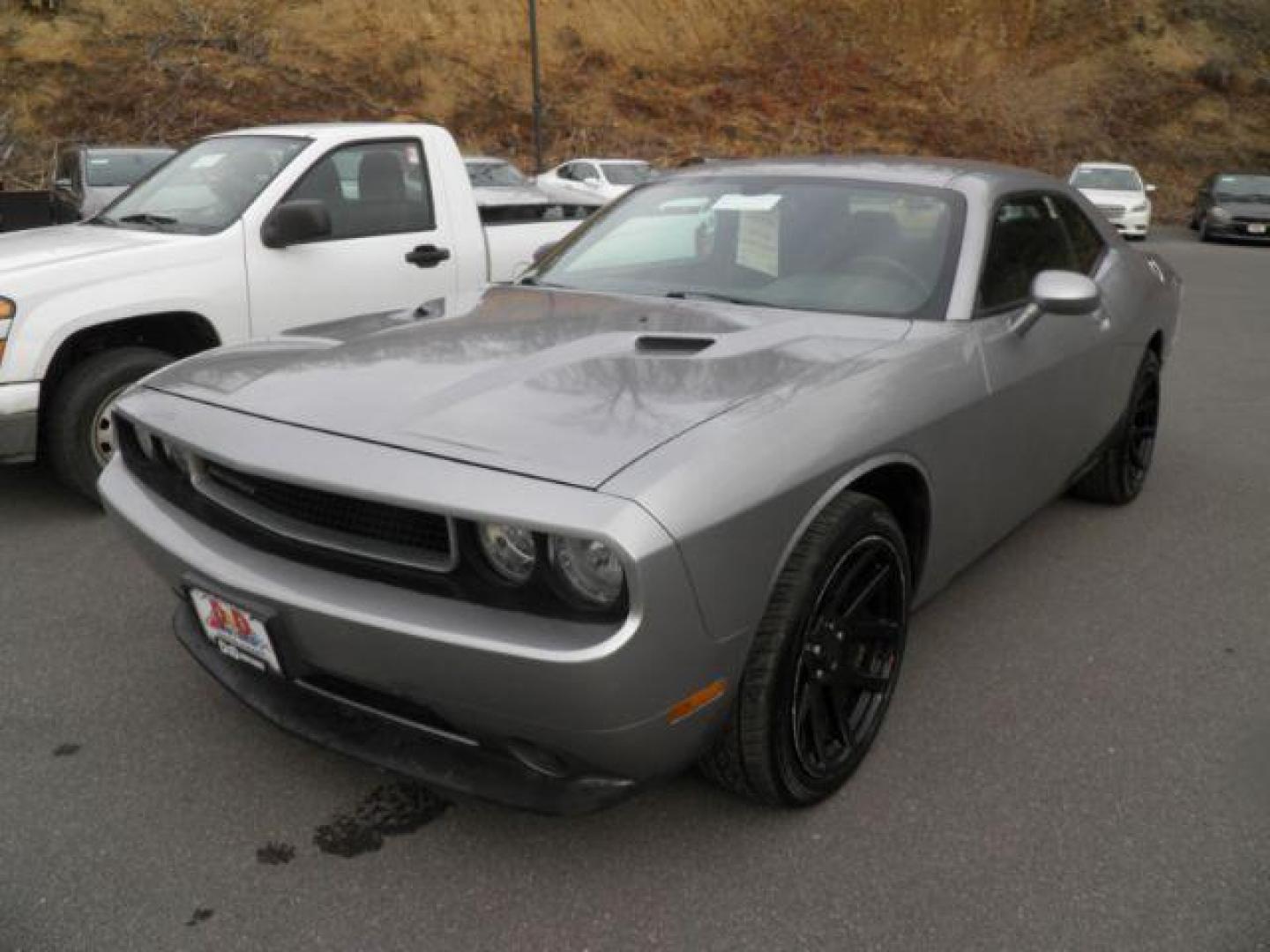 2014 Silver Dodge Challenger SXT (2C3CDYAG2EH) with an 3.6L V6 engine, AT transmission, located at 15520 McMullen Hwy SW, Belair, MD, 21502, (301) 729-3700, 39.581375, -78.846451 - Photo#0