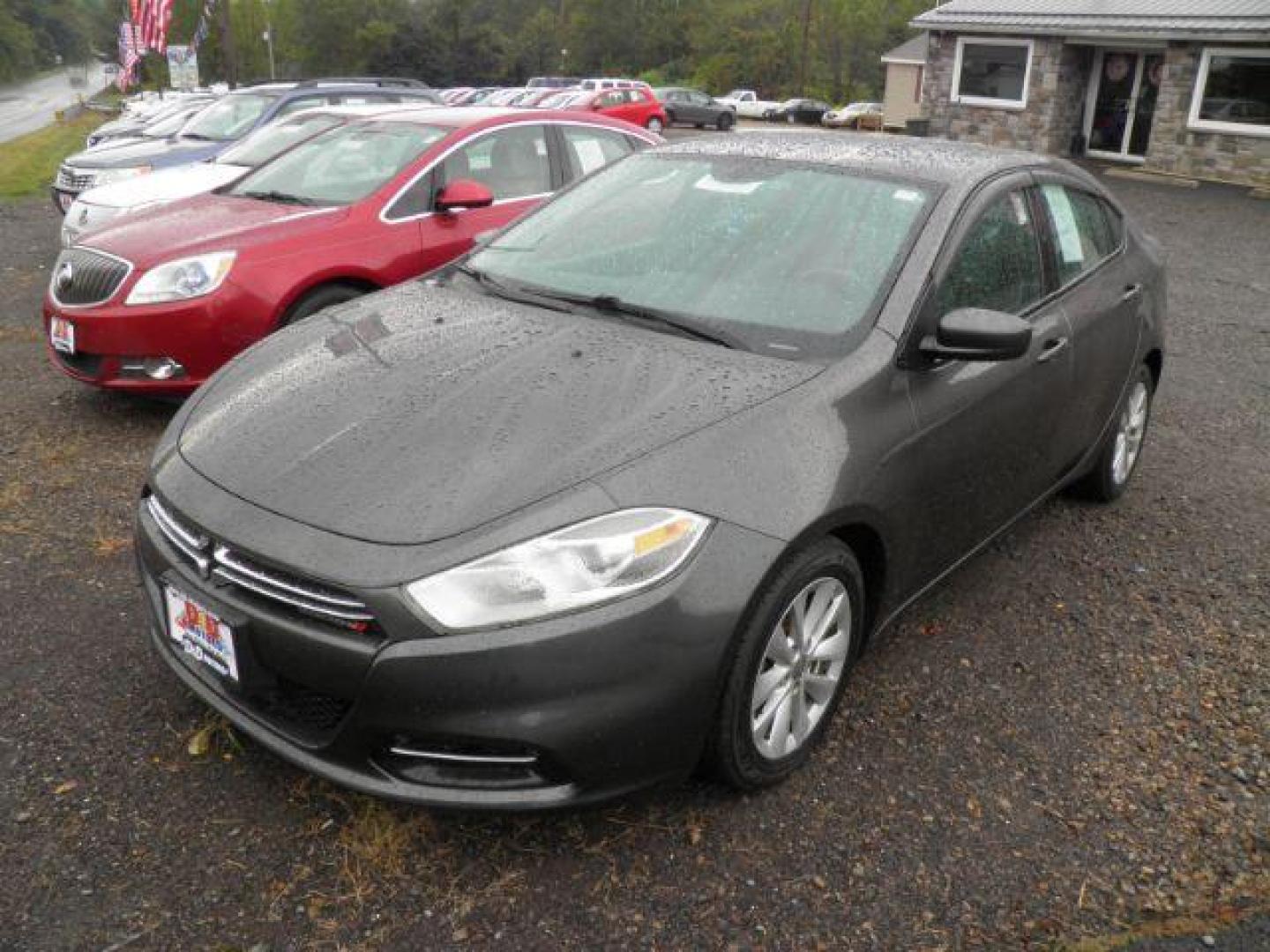 2014 GRAY Dodge Dart AERO (1C3CDFDH4ED) with an 1.4L 4L engine, located at 19521 New George's Creek Rd SW, Barton, MD, 21521, (301) 463-2404, 39.524323, -79.017906 - Photo#0