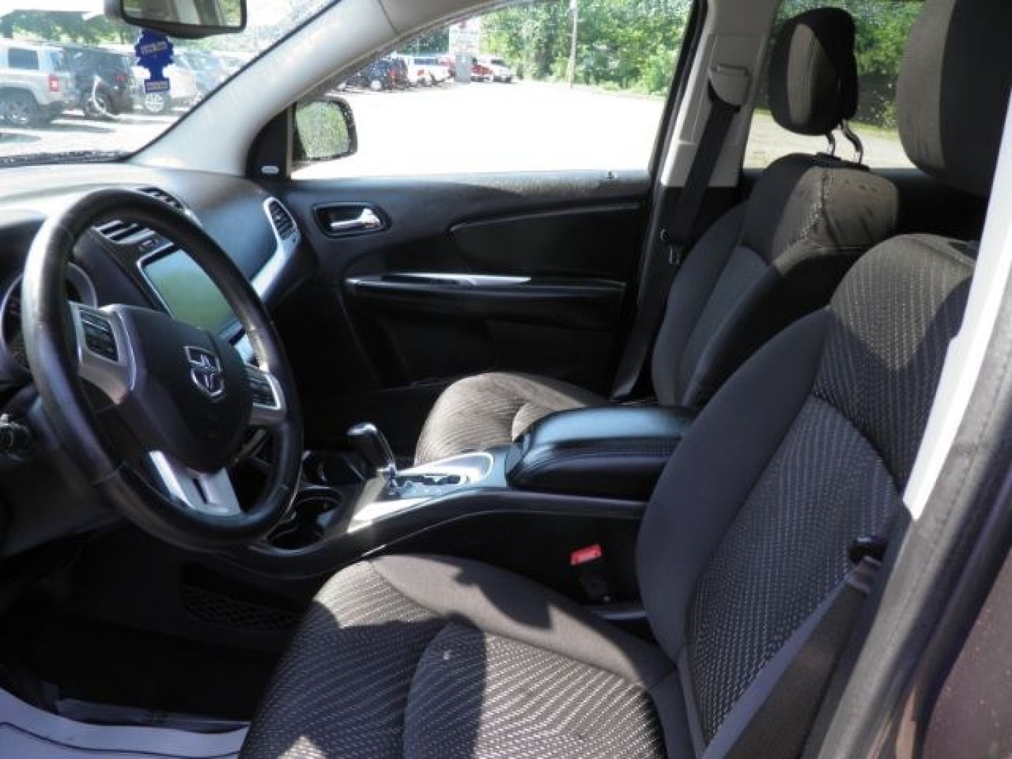 2014 GRAY Dodge Journey SXT (3C4PDDBG2ET) with an 3.6L V6 engine, AT transmission, located at 19521 New George's Creek Rd SW, Barton, MD, 21521, (301) 463-2404, 39.524323, -79.017906- Photo#1