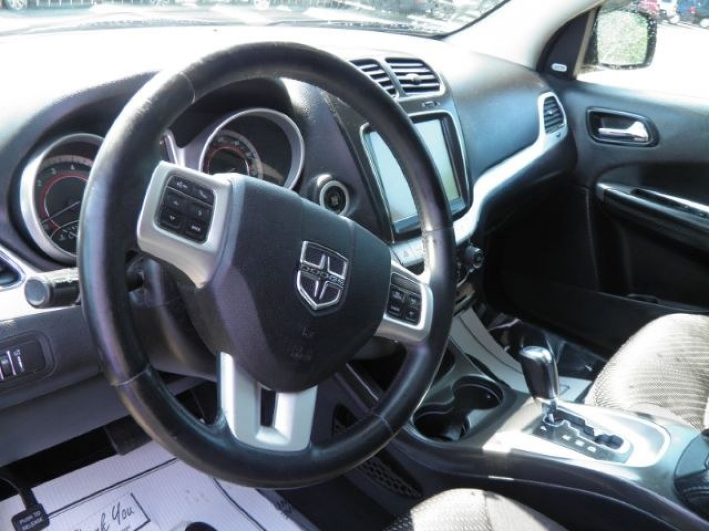 2014 GRAY Dodge Journey SXT (3C4PDDBG2ET) with an 3.6L V6 engine, AT transmission, located at 19521 New George's Creek Rd SW, Barton, MD, 21521, (301) 463-2404, 39.524323, -79.017906- Photo#2