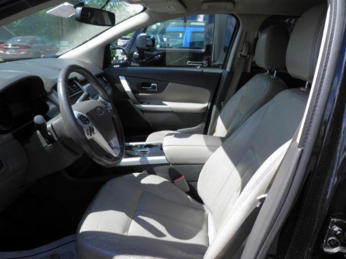2014 BLACK Ford Edge SEL AWD (2FMDK4JC9EB) with an 3.5L V6 engine, AT transmission, located at 15520 McMullen Hwy SW, Belair, MD, 21502, (301) 729-3700, 39.581375, -78.846451- Photo#1