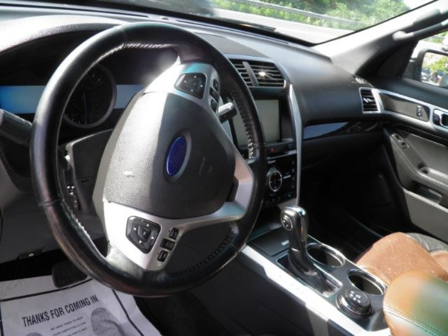 2014 WHITE Ford Explorer Limited (1FM5K8F81EG) with an 3.7L V6 engine, AT transmission, located at 15520 McMullen Hwy SW, Belair, MD, 21502, (301) 729-3700, 39.581375, -78.846451- Photo#2