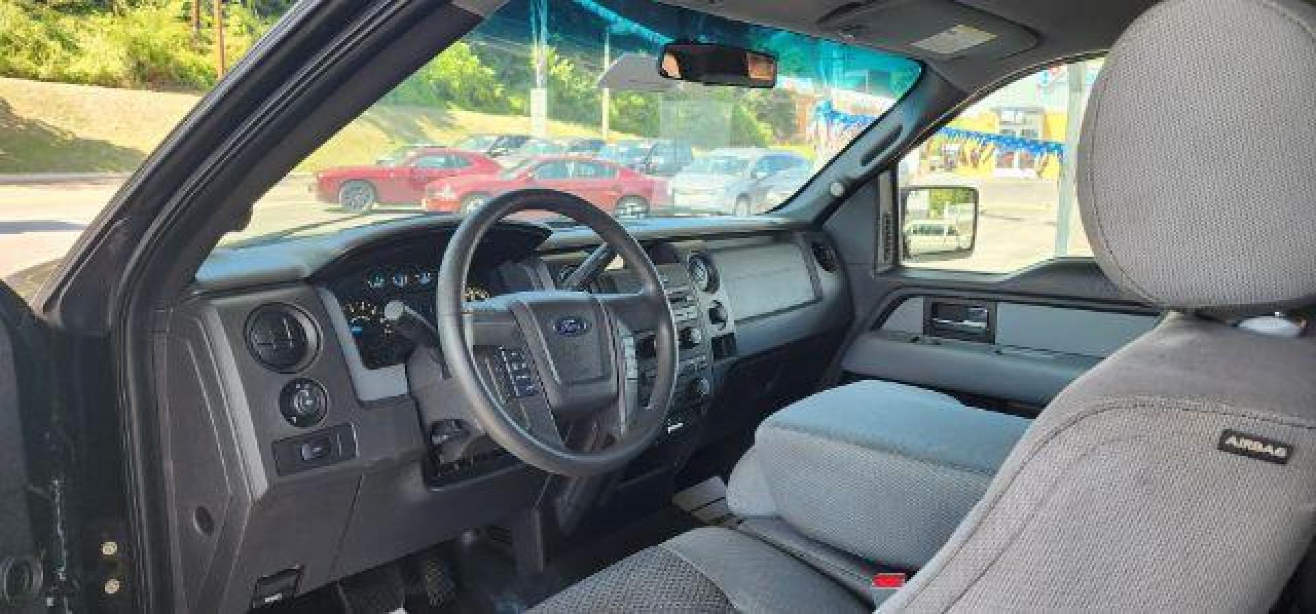 2014 BLACK /Steel Gray Ford F-150 STX (1FTFX1EF9EK) with an 5L V-8 DOHC engine, AT transmission, located at 15520 McMullen Hwy SW, Belair, MD, 21502, (301) 729-3700, 39.581375, -78.846451 - Photo#4