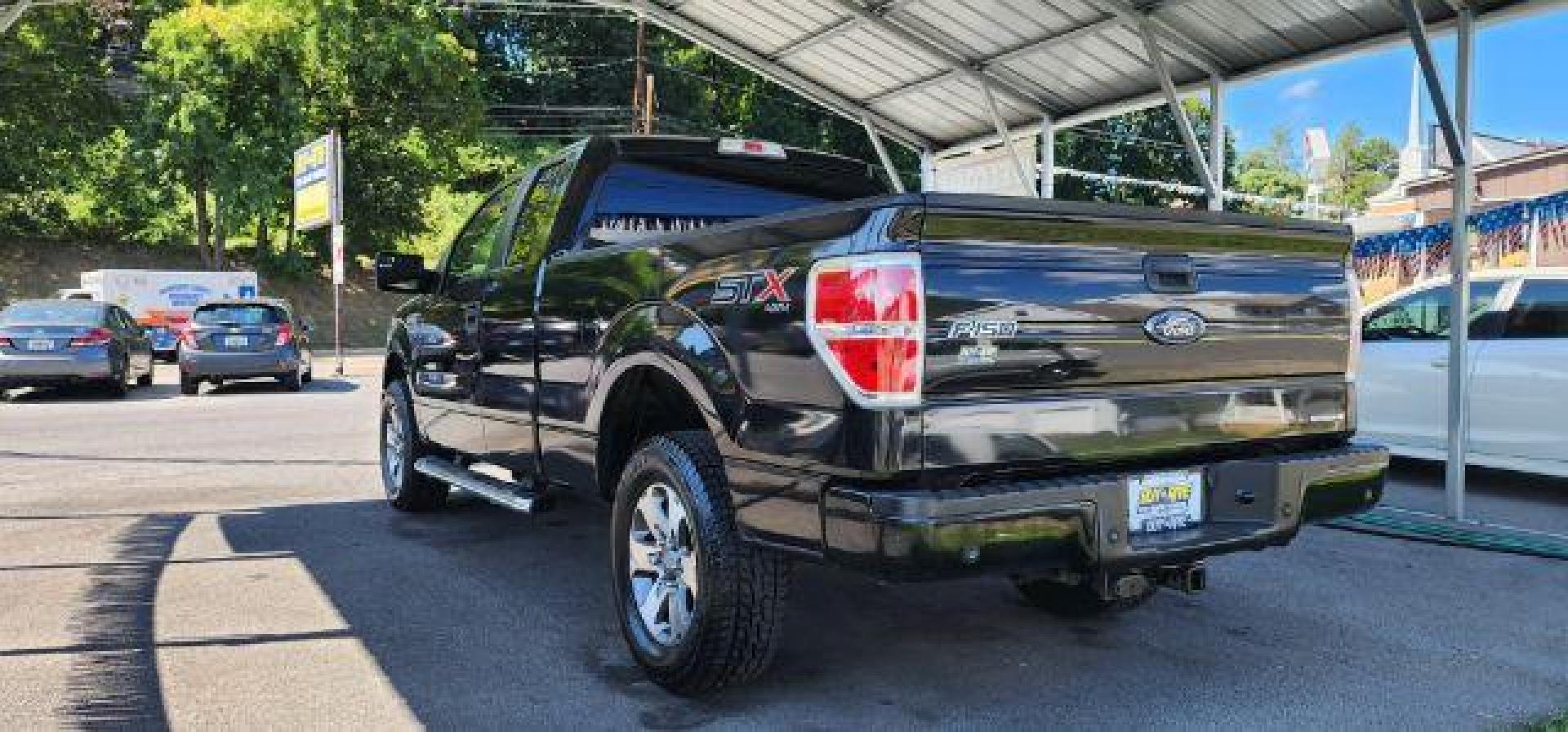 2014 BLACK /Steel Gray Ford F-150 STX (1FTFX1EF9EK) with an 5L V-8 DOHC engine, AT transmission, located at 15520 McMullen Hwy SW, Belair, MD, 21502, (301) 729-3700, 39.581375, -78.846451 - Photo#8