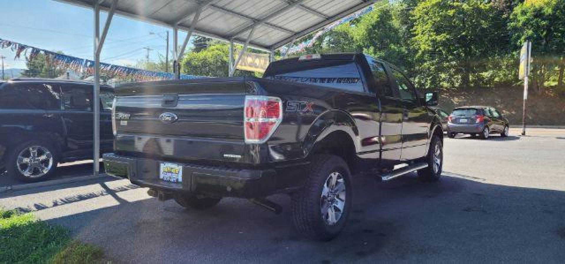 2014 BLACK /Steel Gray Ford F-150 STX (1FTFX1EF9EK) with an 5L V-8 DOHC engine, AT transmission, located at 15520 McMullen Hwy SW, Belair, MD, 21502, (301) 729-3700, 39.581375, -78.846451 - Photo#11