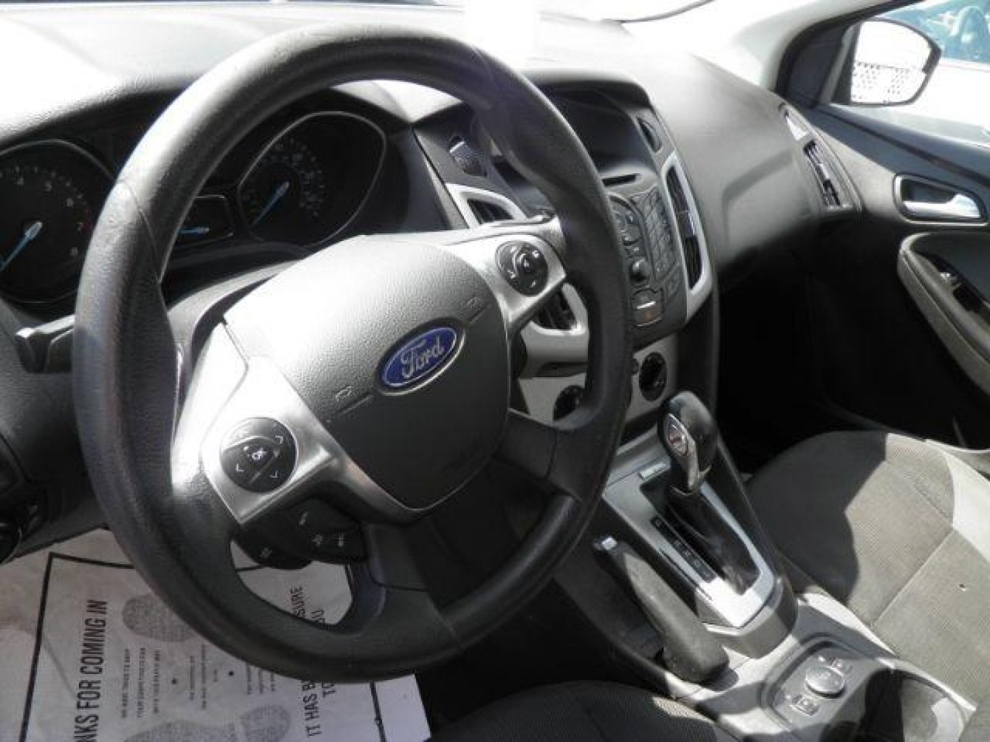 2014 BLACK Ford Focus SE Sedan (1FADP3F21EL) with an 2.0L L4 engine, AT transmission, located at 15520 McMullen Hwy SW, Belair, MD, 21502, (301) 729-3700, 39.581375, -78.846451- Photo#2