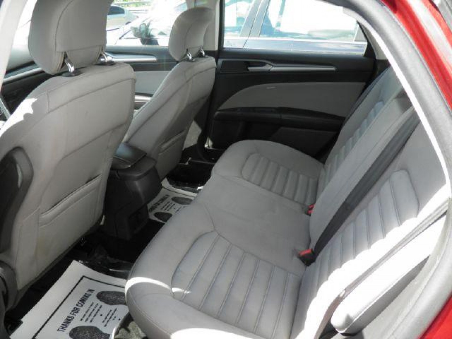2014 RED Ford Fusion S (3FA6P0G75ER) with an 2.5 L4 engine, AT transmission, located at 15520 McMullen Hwy SW, Belair, MD, 21502, (301) 729-3700, 39.581375, -78.846451- Photo#3