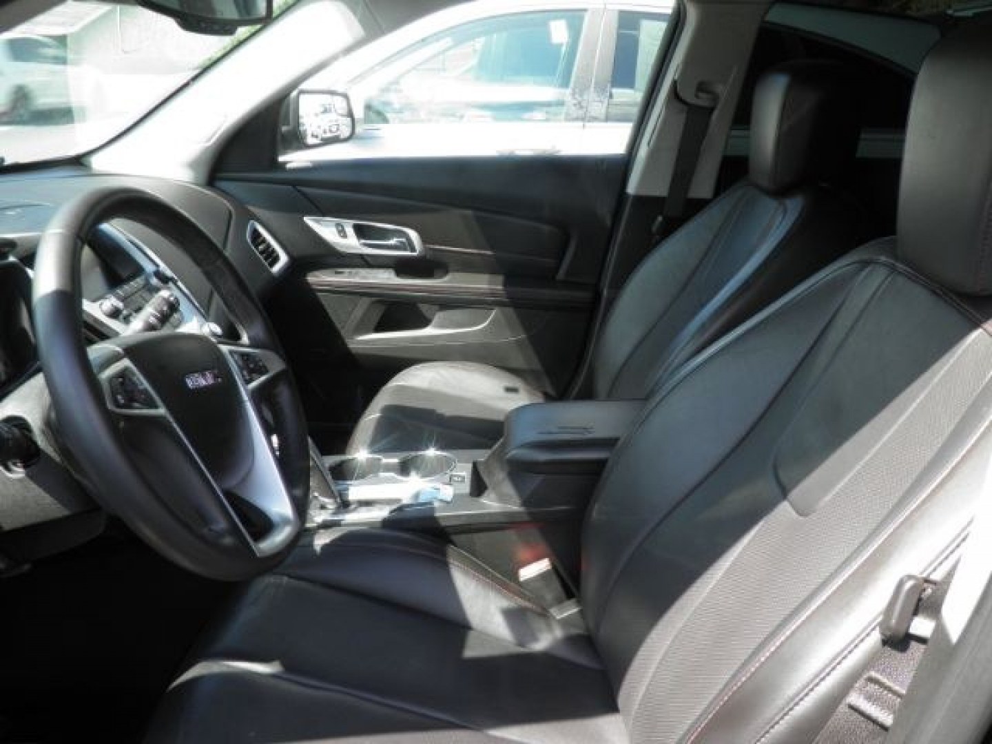 2014 BLACK GMC Terrain SLT-1 (2GKFLXEK0E6) with an 3.6L V6 engine, AT transmission, located at 15520 McMullen Hwy SW, Belair, MD, 21502, (301) 729-3700, 39.581375, -78.846451- Photo#1
