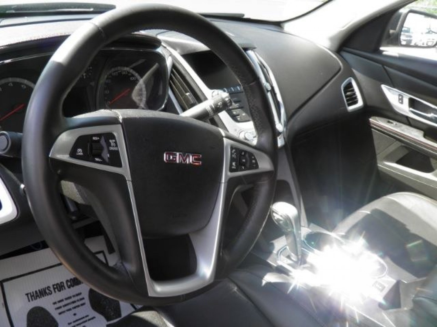 2014 BLACK GMC Terrain SLT-1 (2GKFLXEK0E6) with an 3.6L V6 engine, AT transmission, located at 15520 McMullen Hwy SW, Belair, MD, 21502, (301) 729-3700, 39.581375, -78.846451- Photo#2
