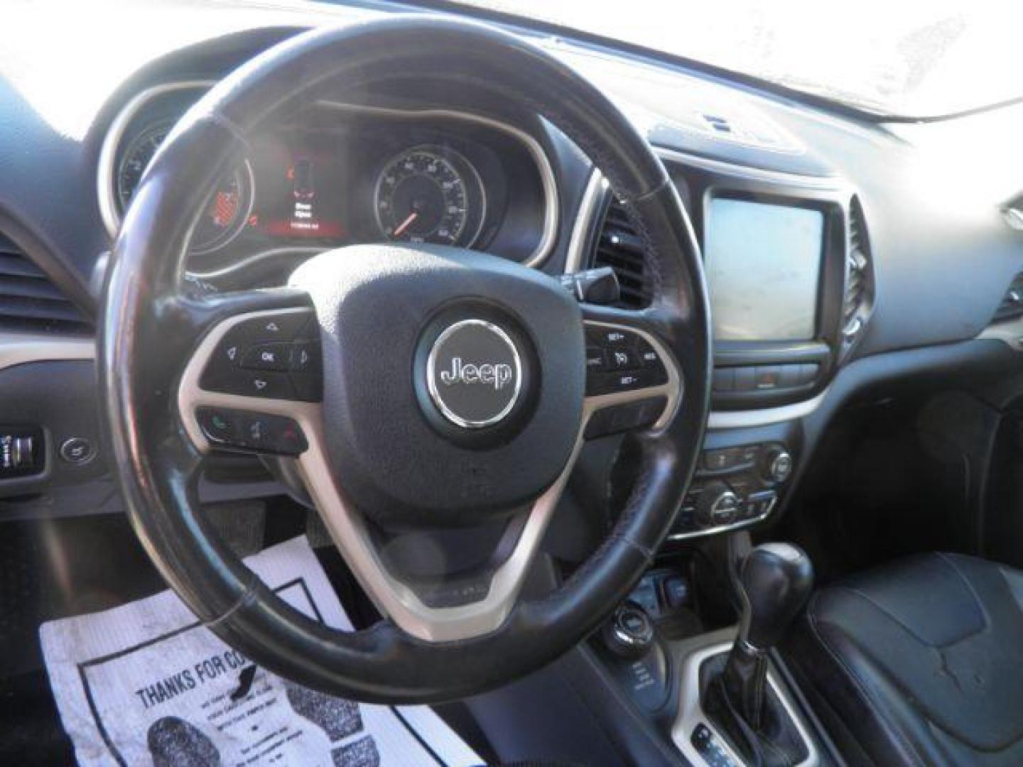 2014 BLACK Jeep Cherokee Limited 4WD (1C4PJMDS0EW) with an 3.2L V6 engine, AT transmission, located at 15520 McMullen Hwy SW, Belair, MD, 21502, (301) 729-3700, 39.581375, -78.846451 - Photo#2