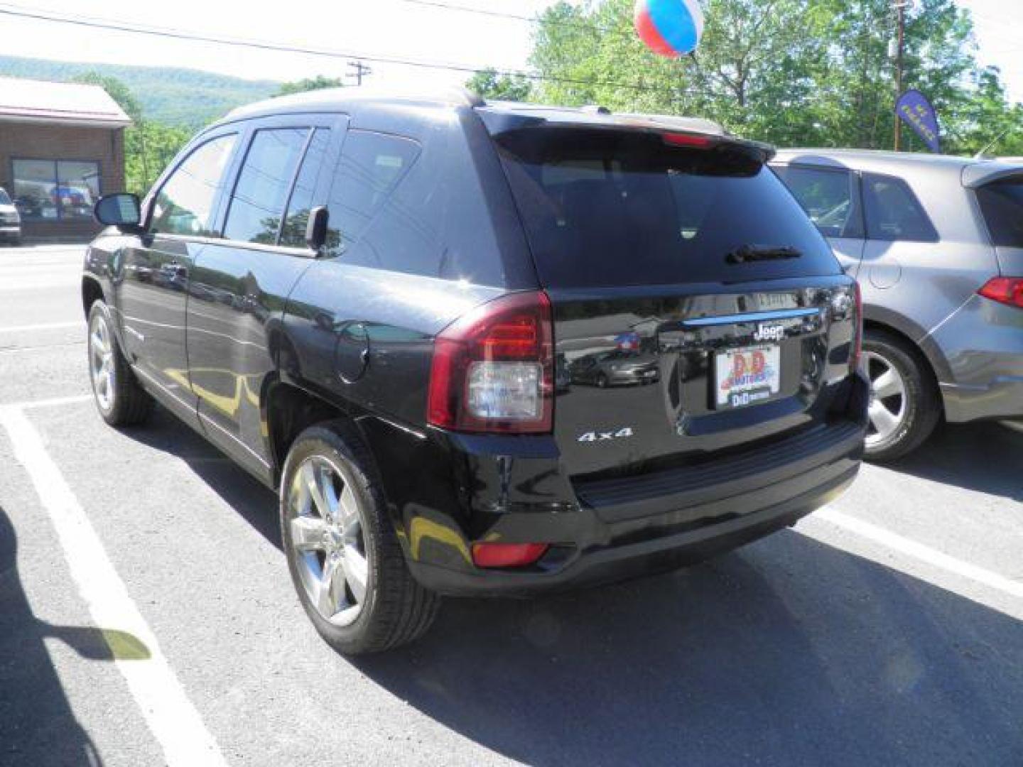 2014 BLACK Jeep Compass Latitude (1C4NJDEB7ED) with an 2.4L L4 engine, AT transmission, located at 15520 McMullen Hwy SW, Belair, MD, 21502, (301) 729-3700, 39.581375, -78.846451 - Photo#5