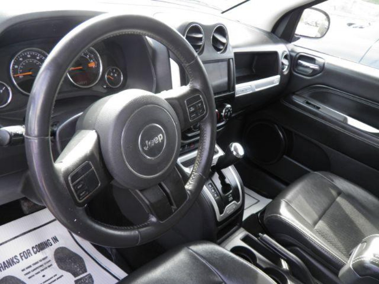 2014 GRAY Jeep Compass Latitude (1C4NJDEB8ED) with an 2.4L L4 engine, AT transmission, located at 19521 New George's Creek Rd SW, Barton, MD, 21521, (301) 463-2404, 39.524323, -79.017906 - Photo#2