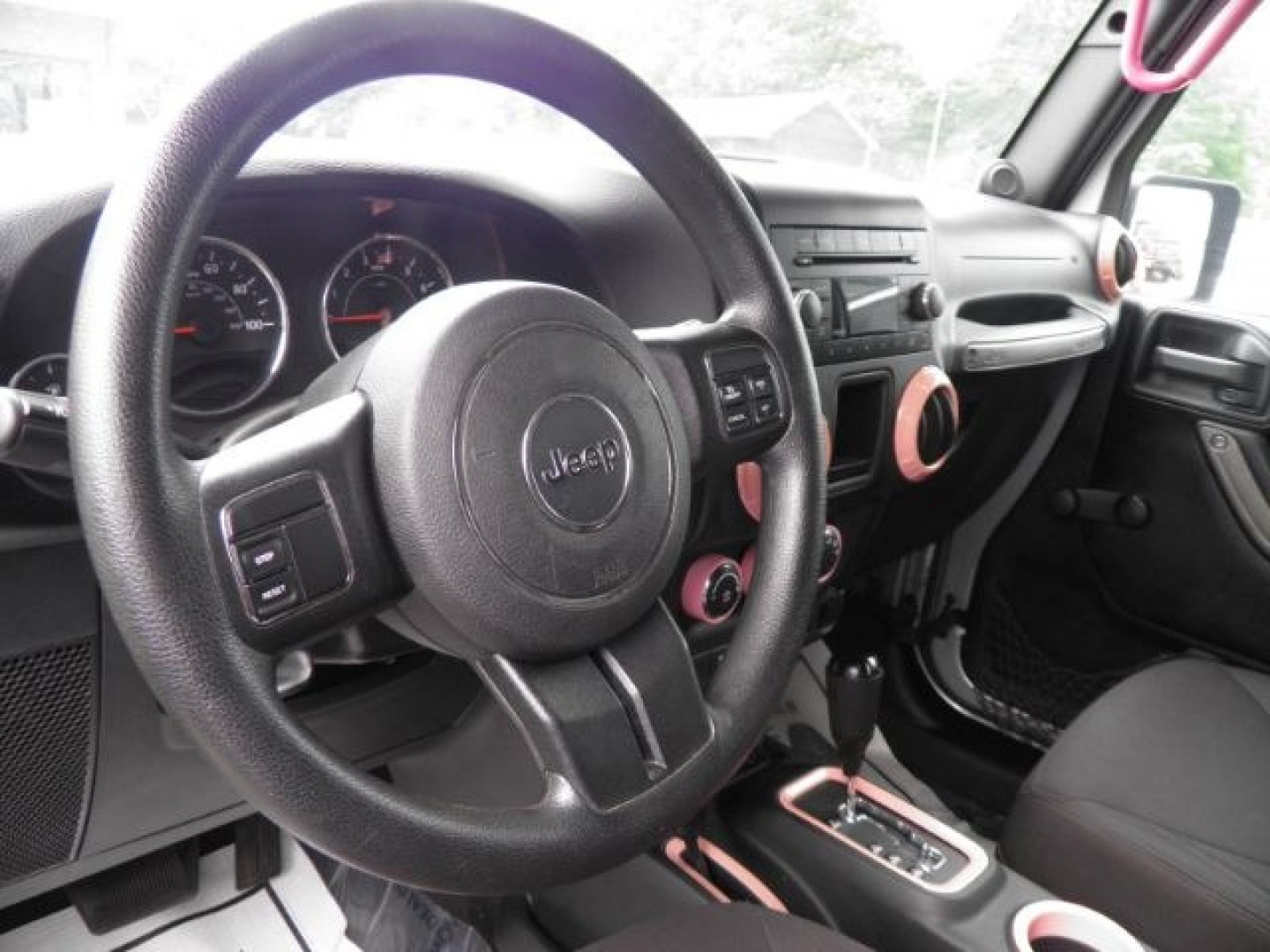 2014 SILVER Jeep Wrangler Sport (1C4AJWAG7EL) with an 3.6L V6 engine, AT transmission, located at 15520 McMullen Hwy SW, Belair, MD, 21502, (301) 729-3700, 39.581375, -78.846451- Photo#2