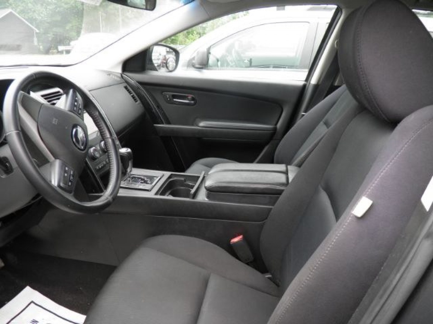 2014 Gray Mazda CX-9 Sport (JM3TB2BA1E0) with an 3.7L V6 engine, AT transmission, located at 15520 McMullen Hwy SW, Belair, MD, 21502, (301) 729-3700, 39.581375, -78.846451- Photo#1