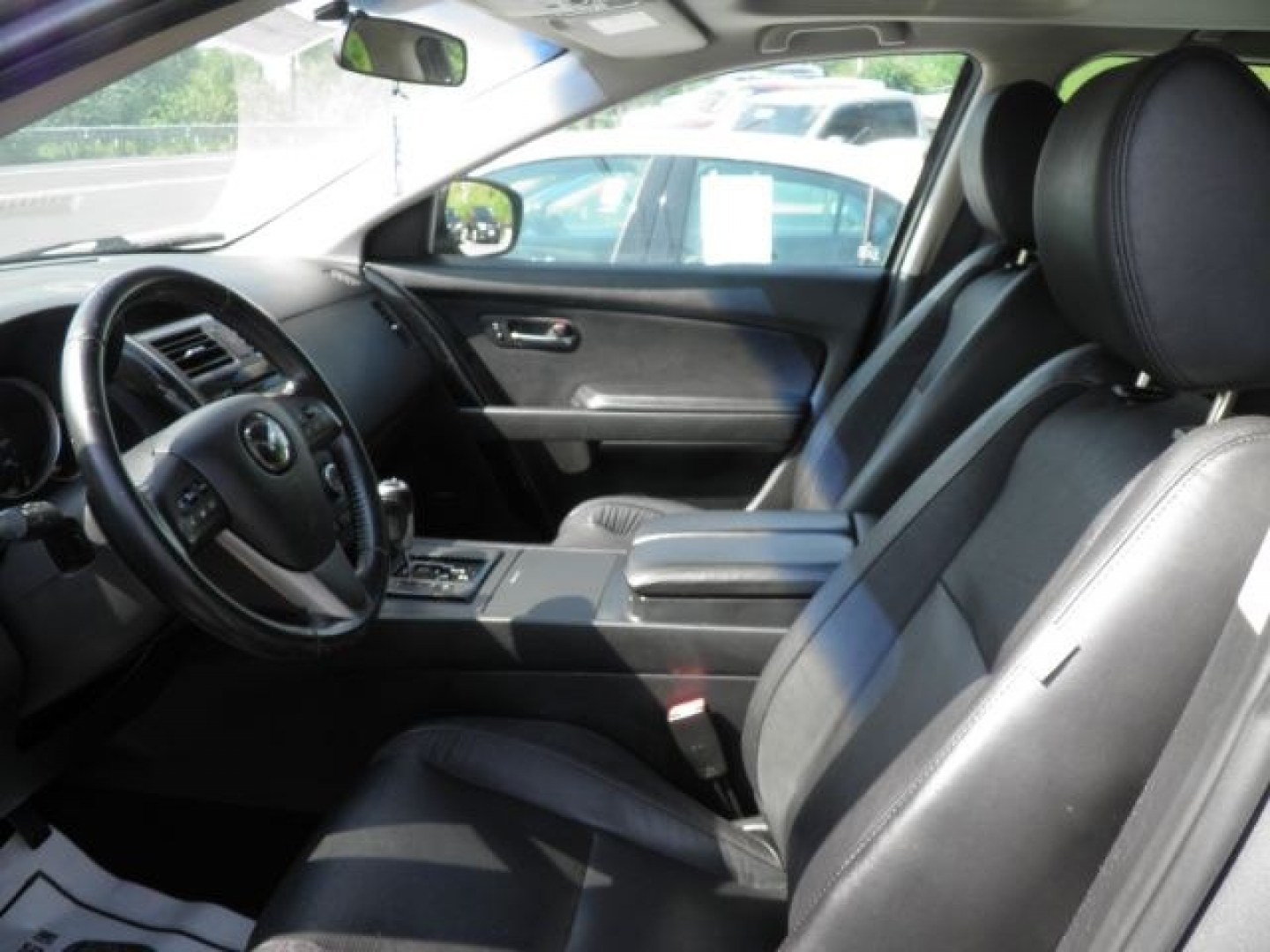 2014 SILVER Mazda CX-9 Touring (JM3TB3CV5E0) with an 3.7L V6 engine, AT transmission, located at 15520 McMullen Hwy SW, Belair, MD, 21502, (301) 729-3700, 39.581375, -78.846451- Photo#1