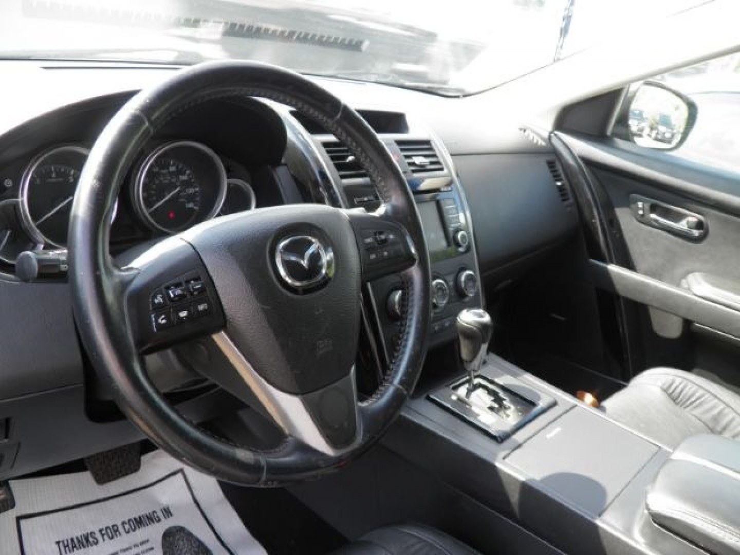 2014 SILVER Mazda CX-9 Touring (JM3TB3CV5E0) with an 3.7L V6 engine, AT transmission, located at 15520 McMullen Hwy SW, Belair, MD, 21502, (301) 729-3700, 39.581375, -78.846451- Photo#2