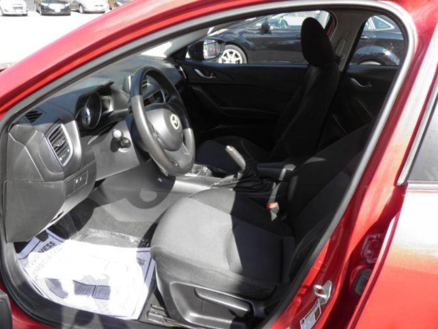 2014 RED Mazda 3 i SV (JM1BM1T79E1) with an 2.0l L4 engine, MAN transmission, located at 19521 New George's Creek Rd SW, Barton, MD, 21521, (301) 463-2404, 39.524323, -79.017906 - Photo#1