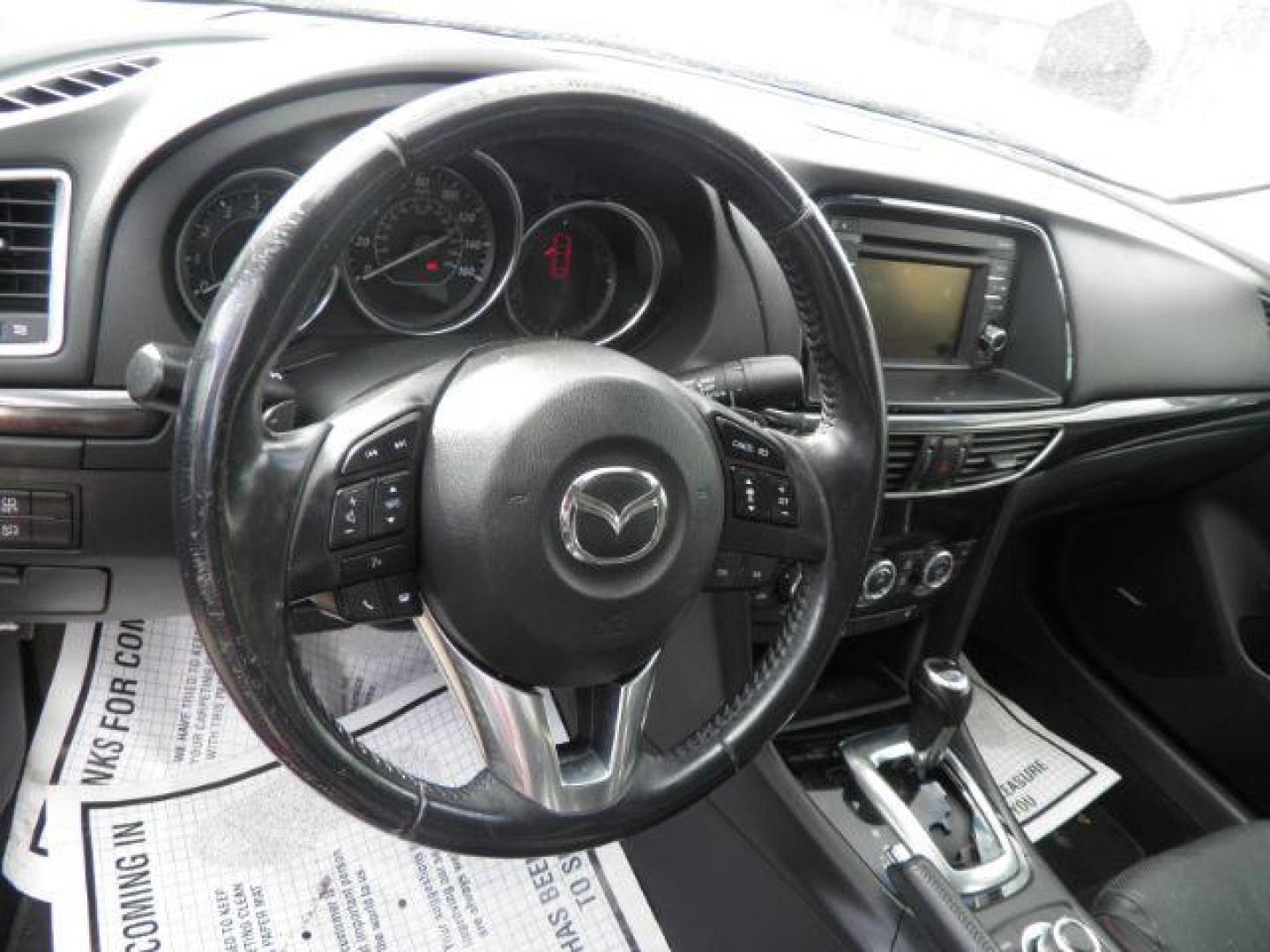 2014 RED Mazda Mazda6 i Grand Touring (JM1GJ1W63E1) with an 2.5l L4 engine, AT transmission, located at 15520 McMullen Hwy SW, Belair, MD, 21502, (301) 729-3700, 39.581375, -78.846451 - Photo#2