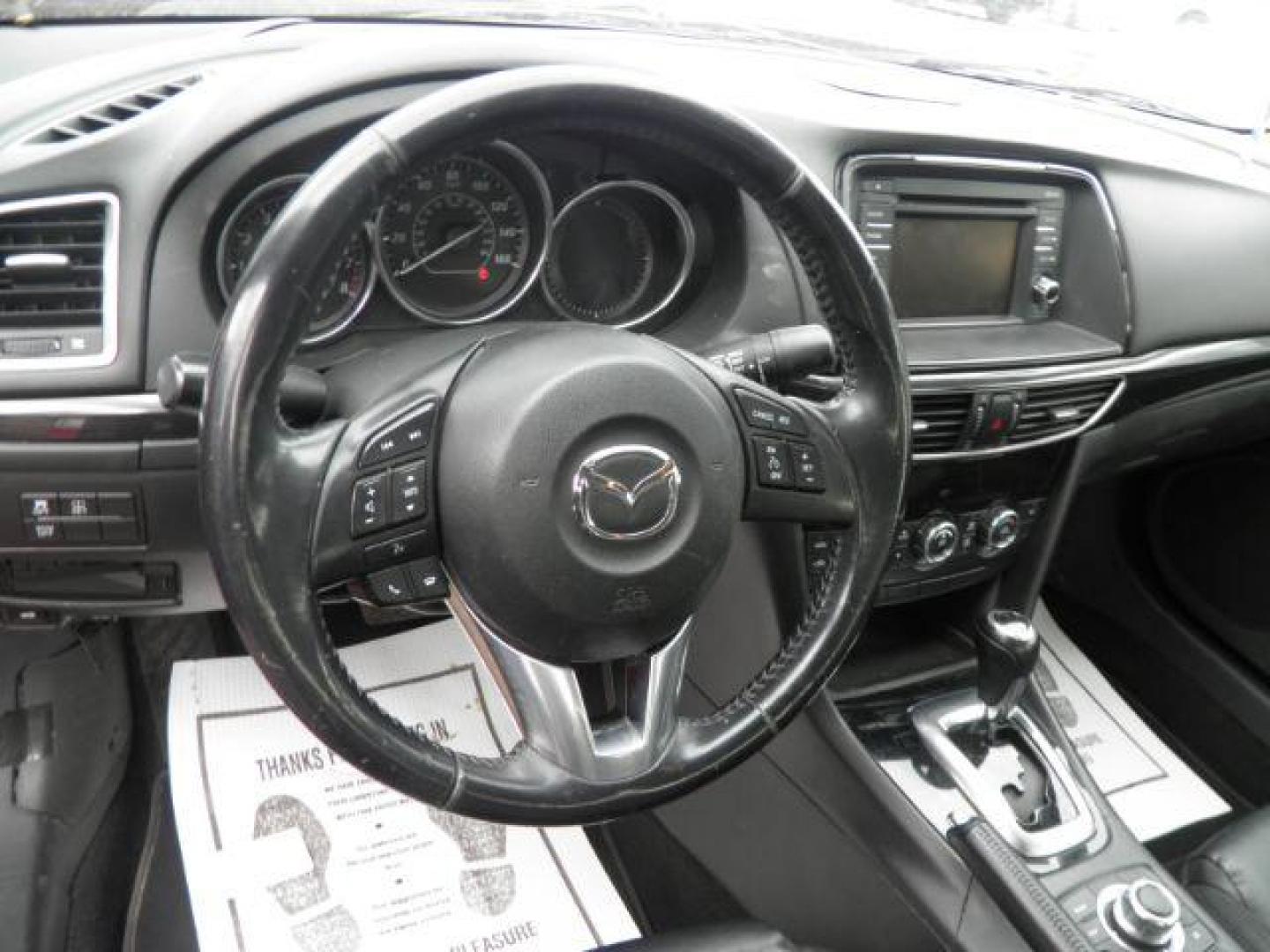 2014 RED Mazda Mazda6 i Touring (JM1GJ1V65E1) with an 2.5 L4 engine, AT transmission, located at 15520 McMullen Hwy SW, Belair, MD, 21502, (301) 729-3700, 39.581375, -78.846451 - Photo#2