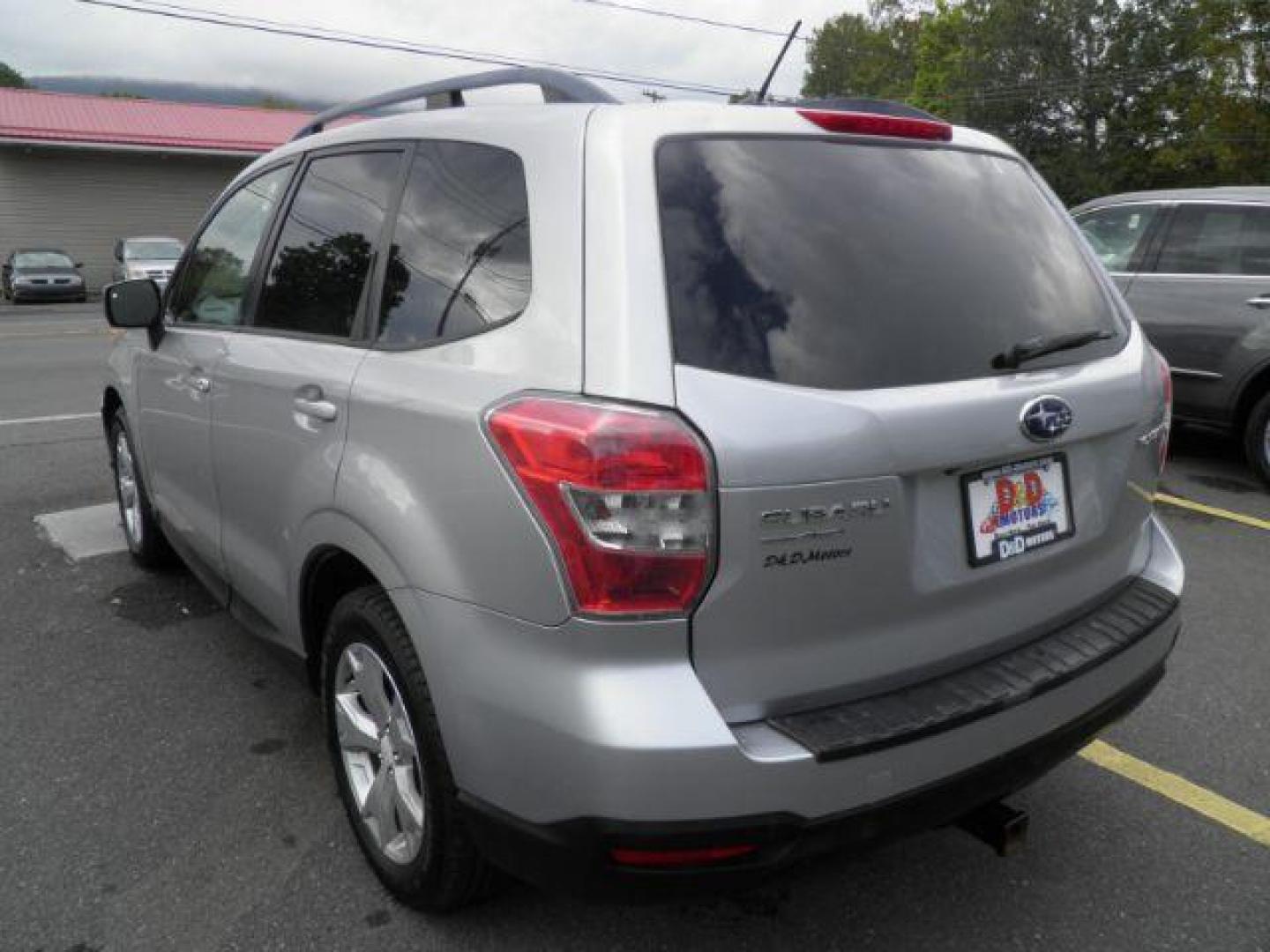 2014 Silver Subaru Forester 2.5i Premium (JF2SJAEC3EH) with an 2.5L H4 engine, AT transmission, located at 19521 New George's Creek Rd SW, Barton, MD, 21521, (301) 463-2404, 39.524323, -79.017906 - Photo#5