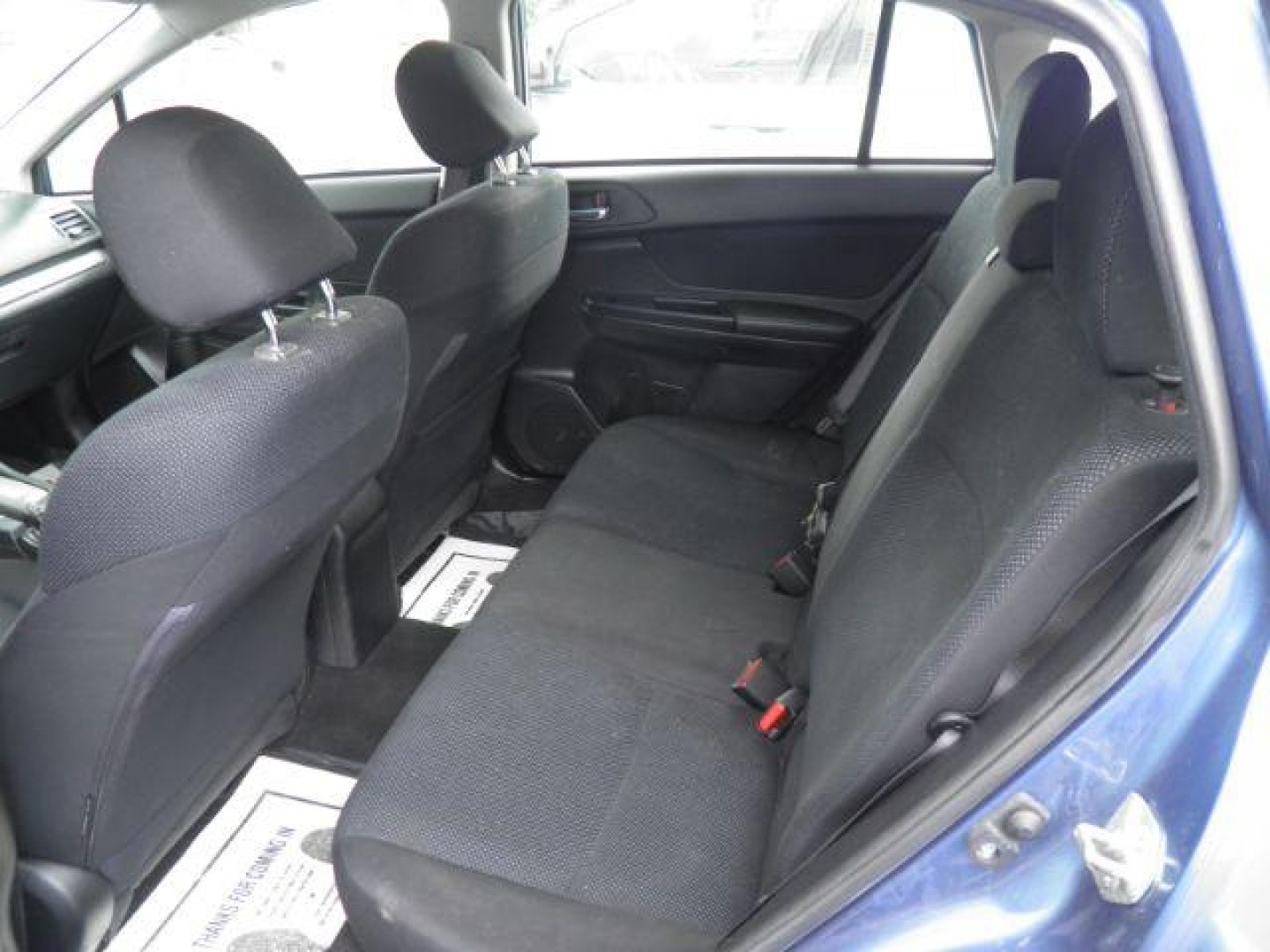 2014 BLUE Subaru Impreza 2.0i Premium (JF1GPAC67E8) with an 2.4L L4 engine, CVT transmission, located at 19521 New George's Creek Rd SW, Barton, MD, 21521, (301) 463-2404, 39.524323, -79.017906- Photo#3