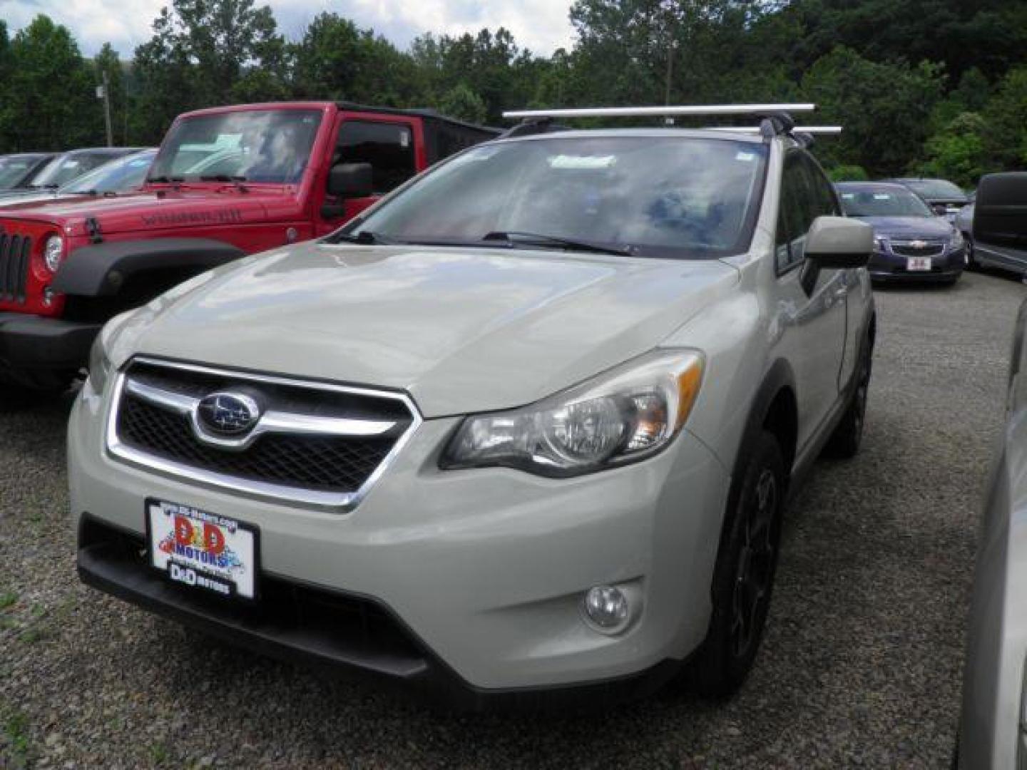 2014 White Subaru XV Crosstrek 2.0i Premium (JF2GPACC6EG) with an 2.0L H4 engine, MAN transmission, located at 19521 New George's Creek Rd SW, Barton, MD, 21521, (301) 463-2404, 39.524323, -79.017906 - Photo#0