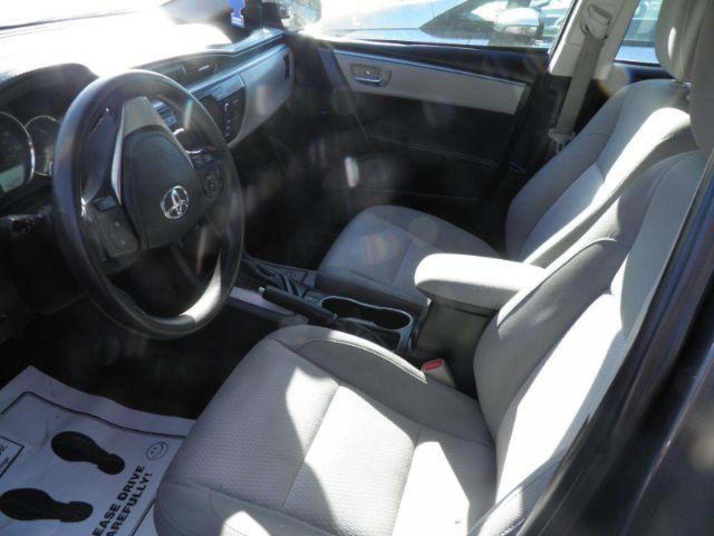 2014 Gray Toyota Corolla LE (2T1BURHEXEC) with an 1.8L I4 engine, AT transmission, located at 15520 McMullen Hwy SW, Belair, MD, 21502, (301) 729-3700, 39.581375, -78.846451 - Photo#1