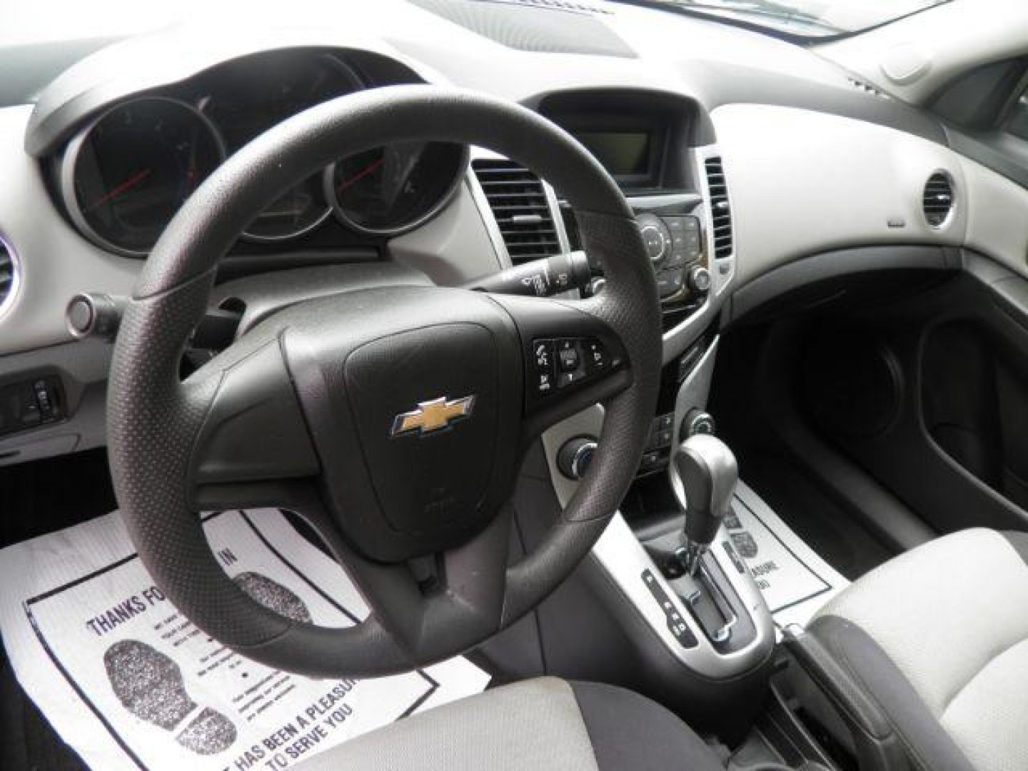 2015 Silver Chevrolet Cruze LS Auto (1G1PA5SG7F7) with an 1.8L I4 engine, AT transmission, located at 15520 McMullen Hwy SW, Belair, MD, 21502, (301) 729-3700, 39.581375, -78.846451 - Photo#2