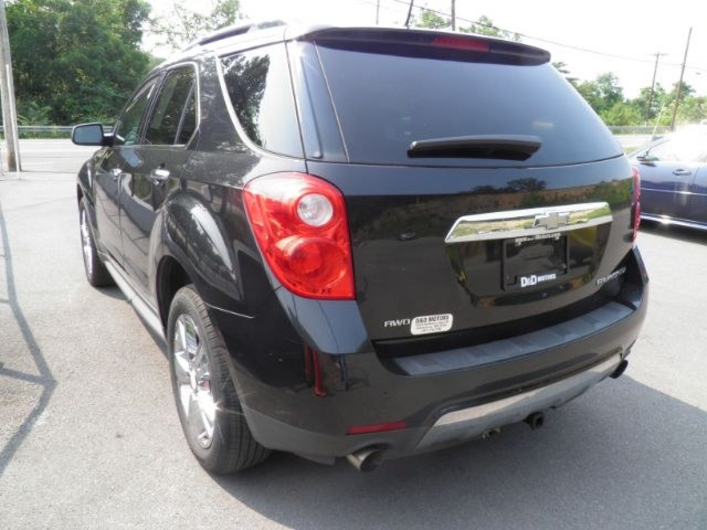 2015 Black Chevrolet Equinox LTZ (2GNFLHE34F6) with an 2.4L L4 engine, AT transmission, located at 15520 McMullen Hwy SW, Belair, MD, 21502, (301) 729-3700, 39.581375, -78.846451- Photo#5