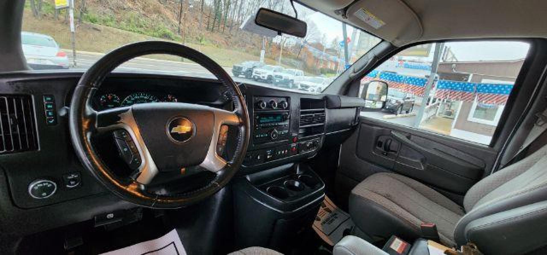 2015 WHITE /Medium Pewter, premium cloth Chevrolet Express CARGO VAN (1GCWGFCF6F1) with an 4.8L V8 FFV engine, AT transmission, located at 19521 New George's Creek Rd SW, Barton, MD, 21521, (301) 463-2404, 39.524323, -79.017906 - FOR A BETTER PRICE CALL PAUL AT 301-268-8150 - Photo#5