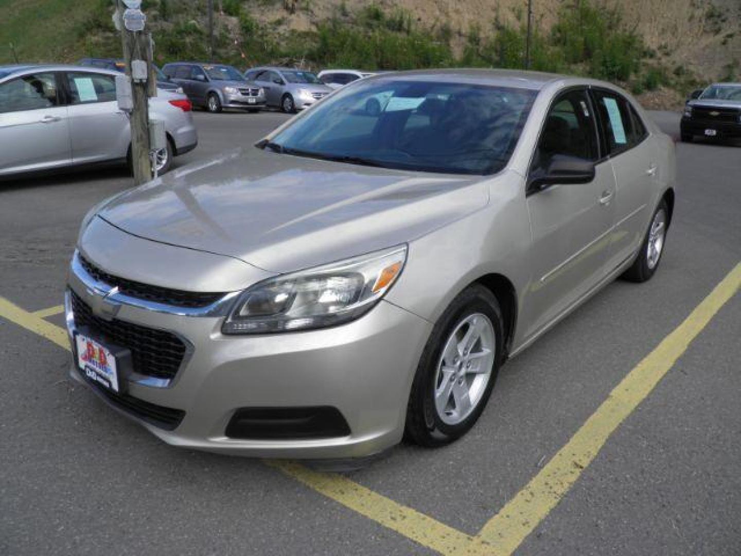 2015 Tan Chevrolet Malibu LS Fleet (1G11A5SL2FF) with an 2.5L I4 engine, AT transmission, located at 15520 McMullen Hwy SW, Belair, MD, 21502, (301) 729-3700, 39.581375, -78.846451 - Photo#0