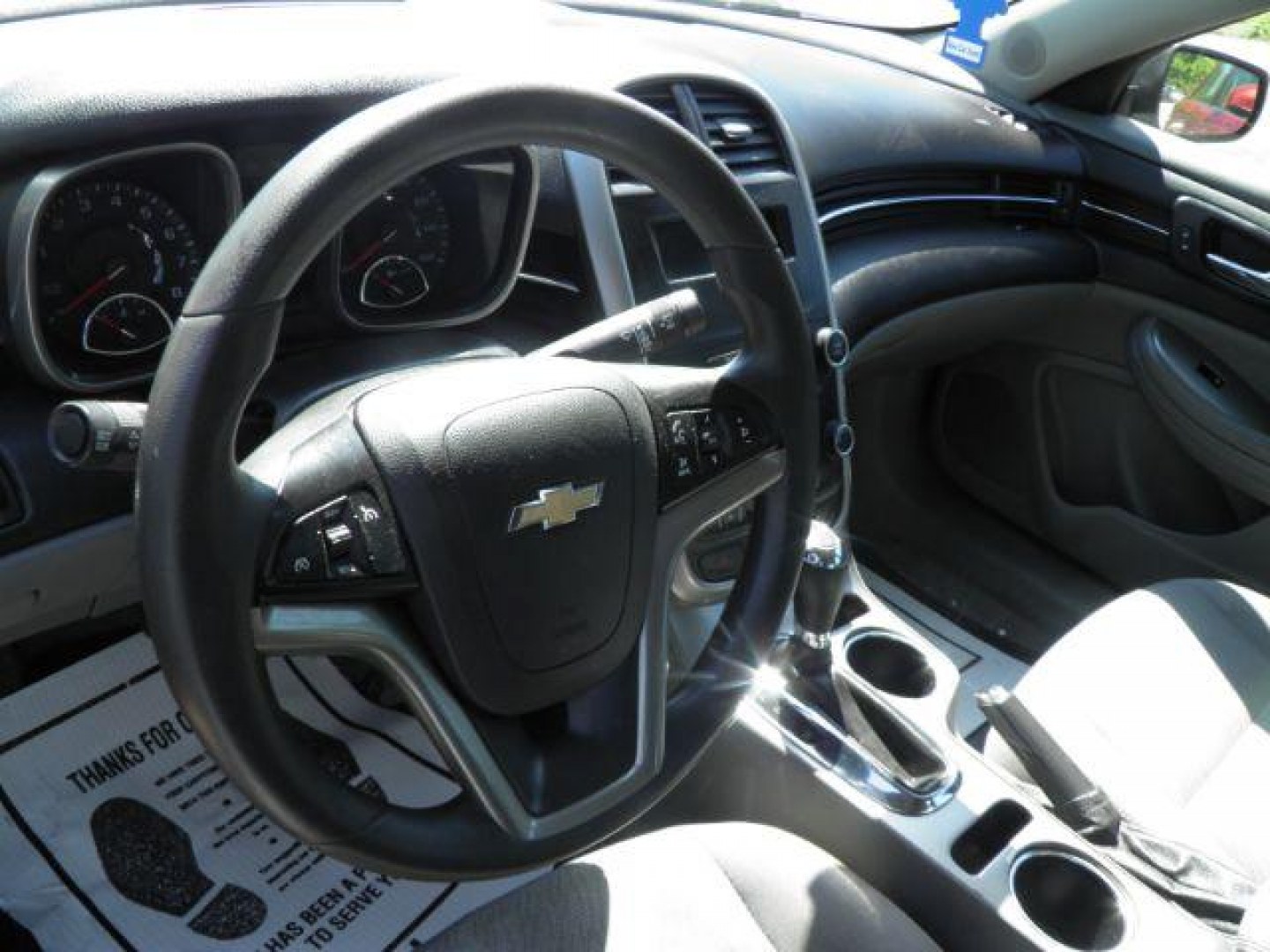 2015 WHITE Chevrolet Malibu LS (1G11B5SL2FF) with an 2.5 L4 engine, AT transmission, located at 19521 New George's Creek Rd SW, Barton, MD, 21521, (301) 463-2404, 39.524323, -79.017906- Photo#2