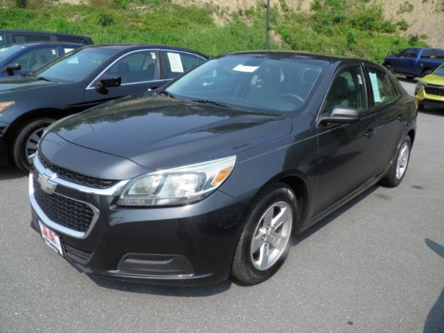 2015 GRAY Chevrolet Malibu 1FL (1G11A5SL5FF) with an 2.5 L4 engine, AT transmission, located at 15520 McMullen Hwy SW, Belair, MD, 21502, (301) 729-3700, 39.581375, -78.846451- Photo#0