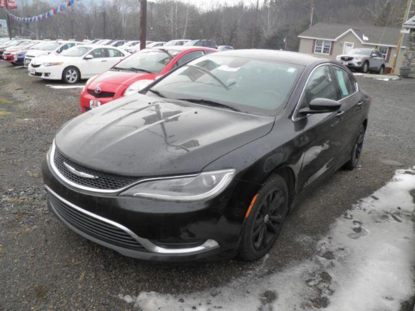 2015 BLACK Chrysler 200 Limited (1C3CCCAB9FN) with an 2.4L L4 engine, AT transmission, located at 19521 New George's Creek Rd SW, Barton, MD, 21521, (301) 463-2404, 39.524323, -79.017906 - Photo#0