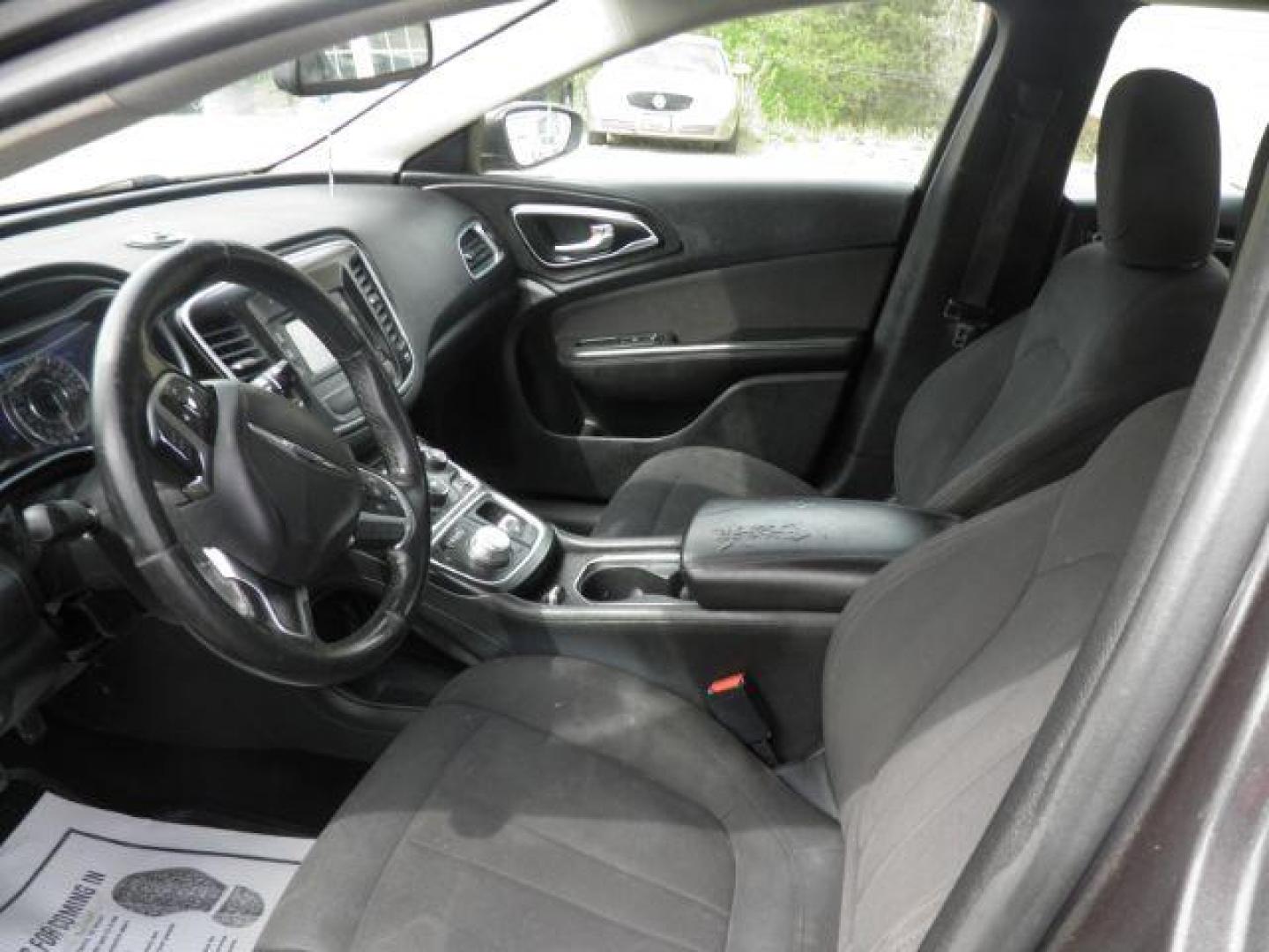 2015 GRAY Chrysler 200 Limited (1C3CCCAB6FN) with an 2.4L L4 engine, AT transmission, located at 19521 New George's Creek Rd SW, Barton, MD, 21521, (301) 463-2404, 39.524323, -79.017906 - Photo#1