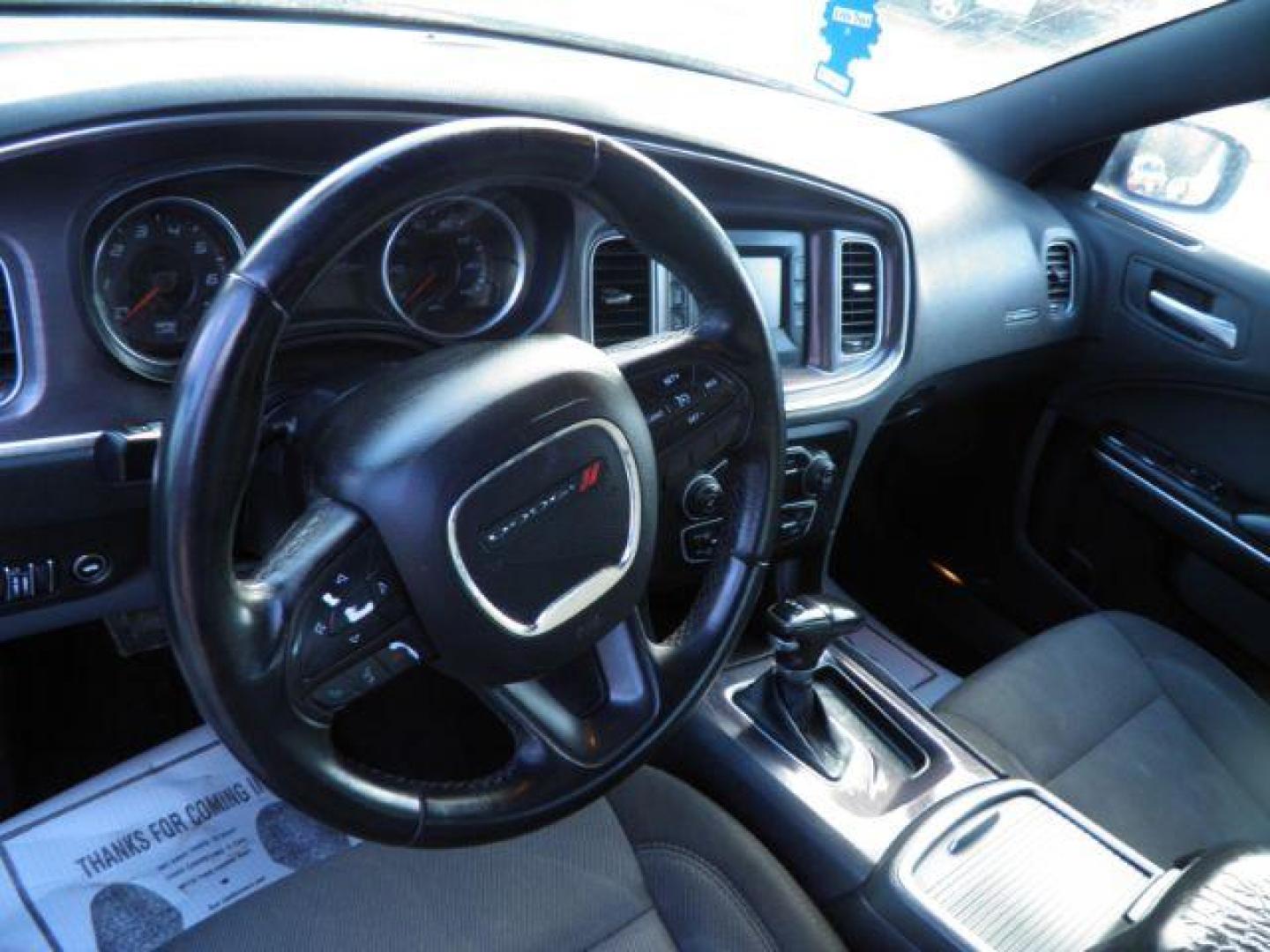 2015 White Dodge Charger SE (2C3CDXBG8FH) with an 3.6L V6 engine, AT transmission, located at 15520 McMullen Hwy SW, Belair, MD, 21502, (301) 729-3700, 39.581375, -78.846451 - Photo#2