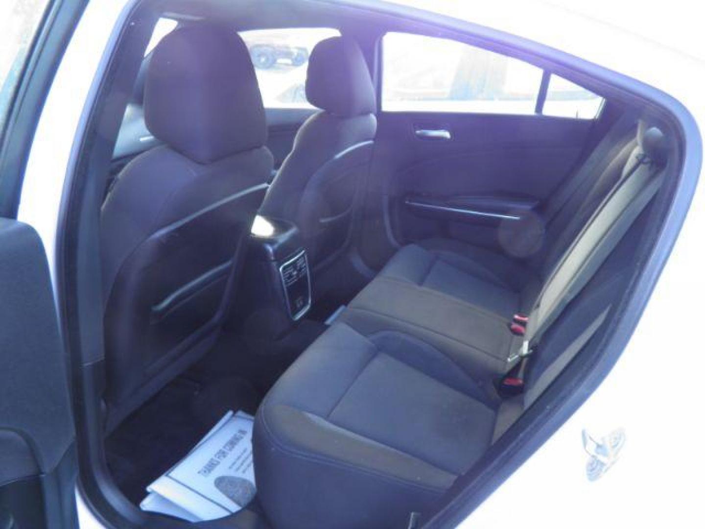 2015 White Dodge Charger SE (2C3CDXBG8FH) with an 3.6L V6 engine, AT transmission, located at 15520 McMullen Hwy SW, Belair, MD, 21502, (301) 729-3700, 39.581375, -78.846451 - Photo#3