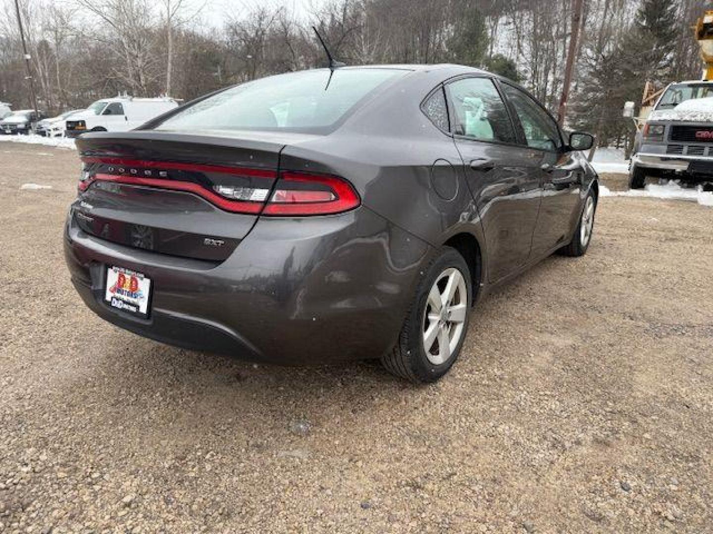 2015 Gray Dodge Dart SXT (1C3CDFBBXFD) with an 2.4L I4 engine, AT transmission, located at 15520 McMullen Hwy SW, Belair, MD, 21502, (301) 729-3700, 39.581375, -78.846451 - Photo#1