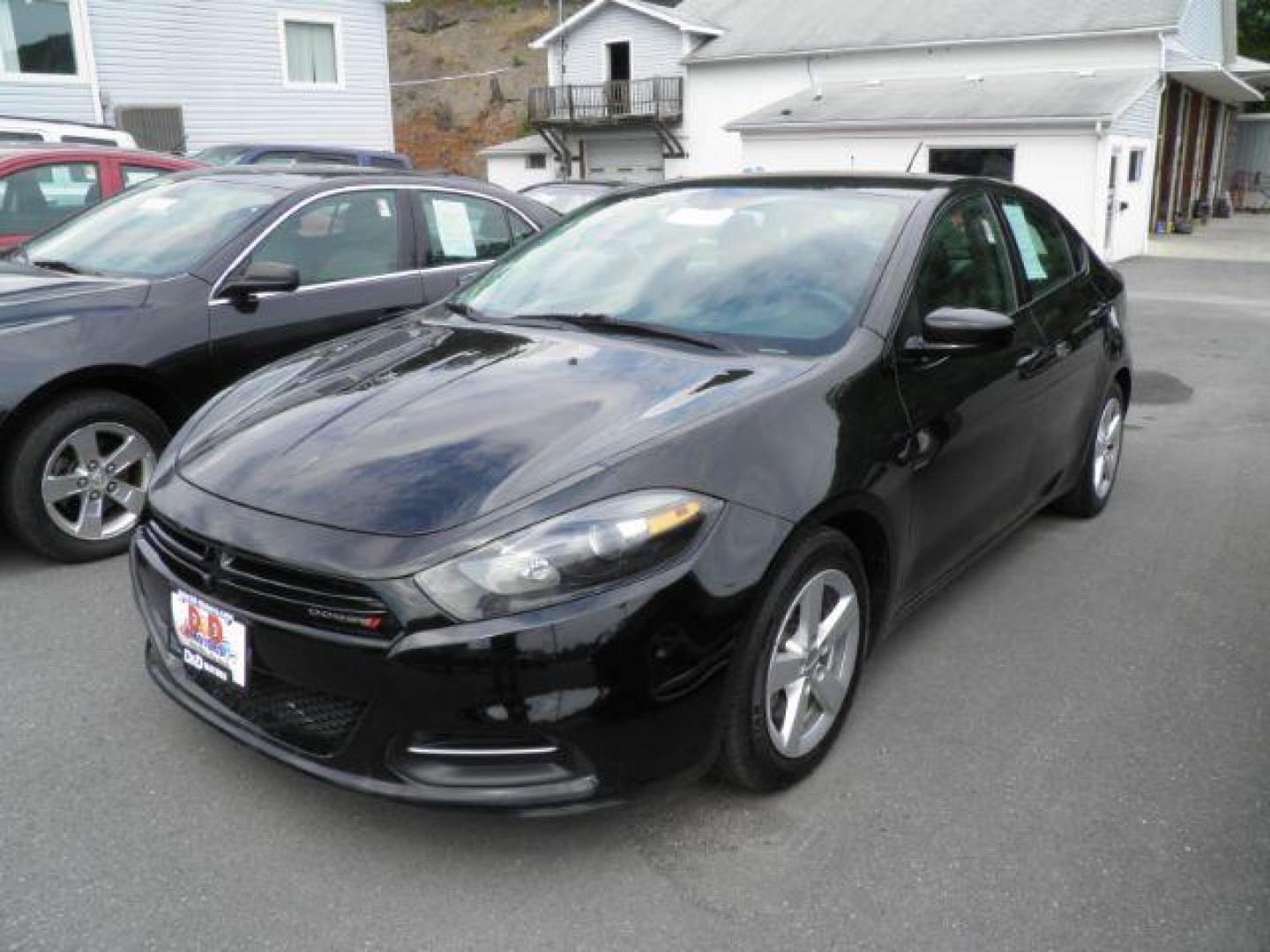 2015 BLACK Dodge Dart SXT (1C3CDFBB3FD) with an 2.4L L4 engine, AT transmission, located at 15520 McMullen Hwy SW, Belair, MD, 21502, (301) 729-3700, 39.581375, -78.846451 - Photo#0