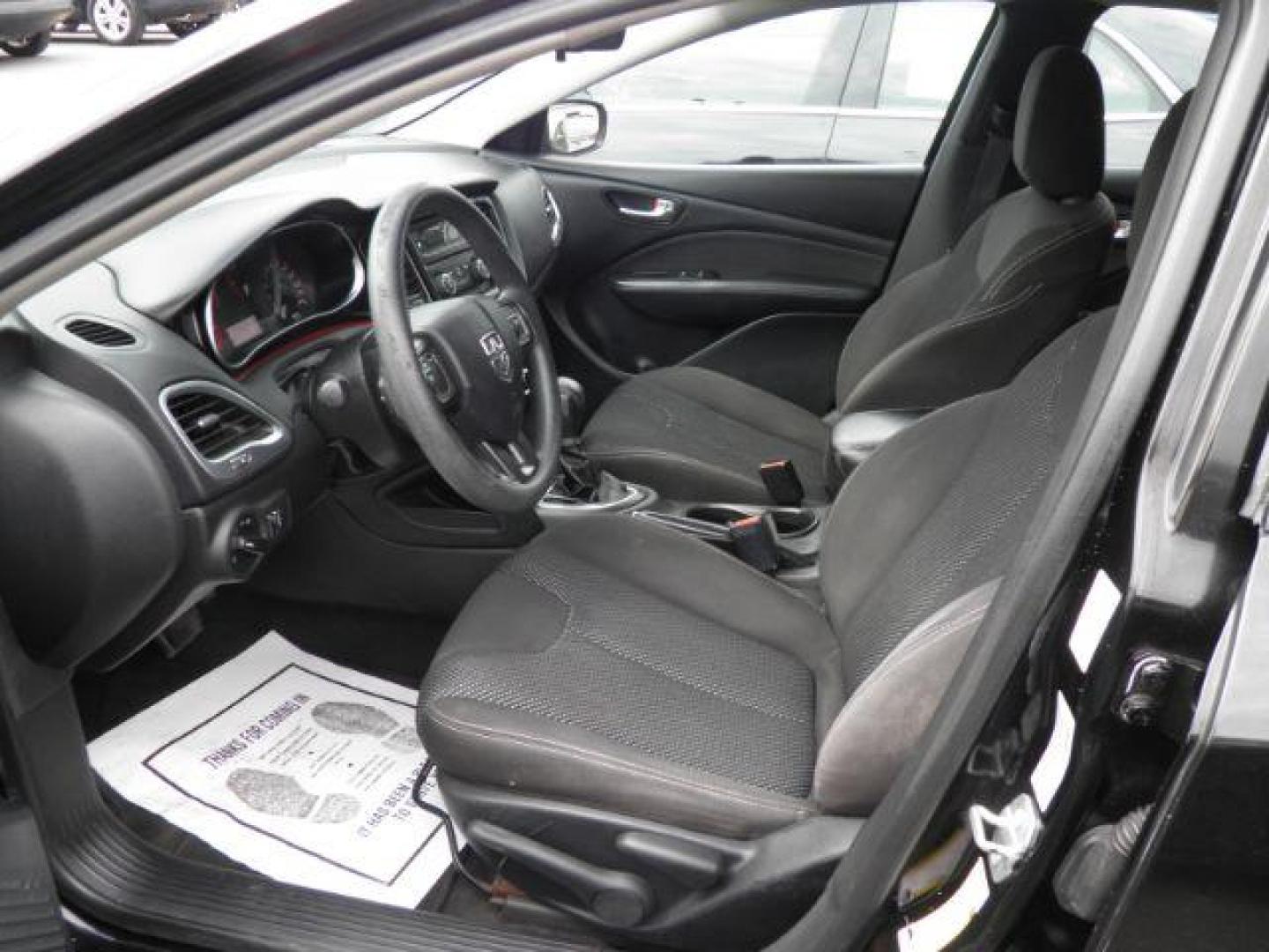 2015 BLACK Dodge Dart SXT (1C3CDFBB3FD) with an 2.4L L4 engine, AT transmission, located at 15520 McMullen Hwy SW, Belair, MD, 21502, (301) 729-3700, 39.581375, -78.846451 - Photo#1
