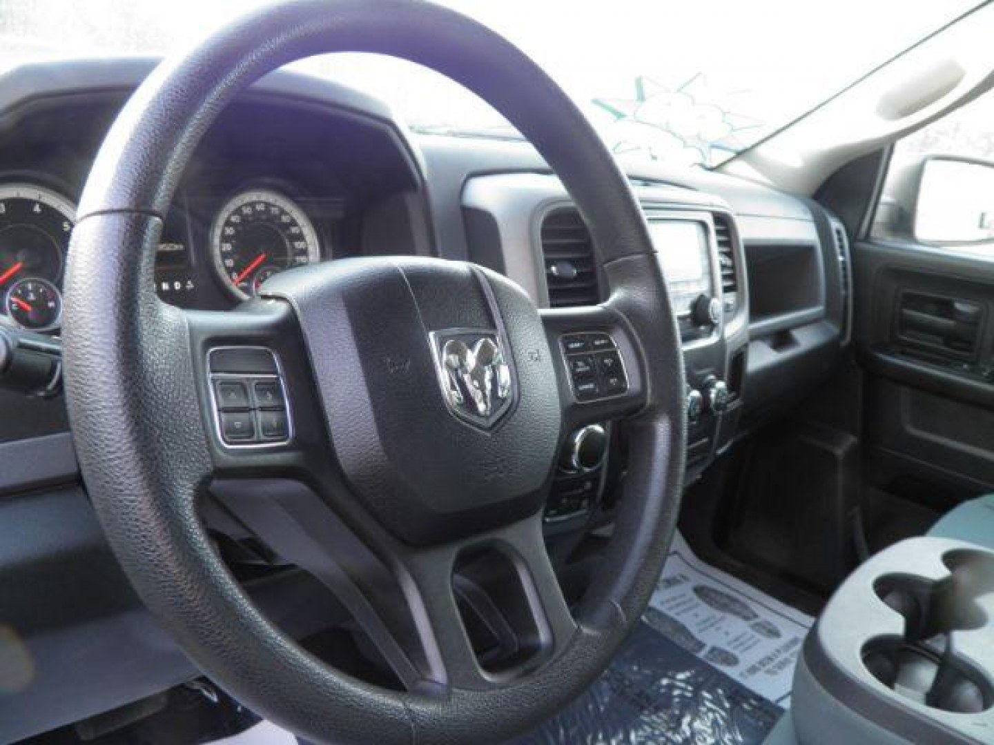 2015 Black Dodge Ram 1500 Express (1C6RR7FG3FS) with an 3.6L V6 engine, AT transmission, located at 15520 McMullen Hwy SW, Belair, MD, 21502, (301) 729-3700, 39.581375, -78.846451 - Photo#2